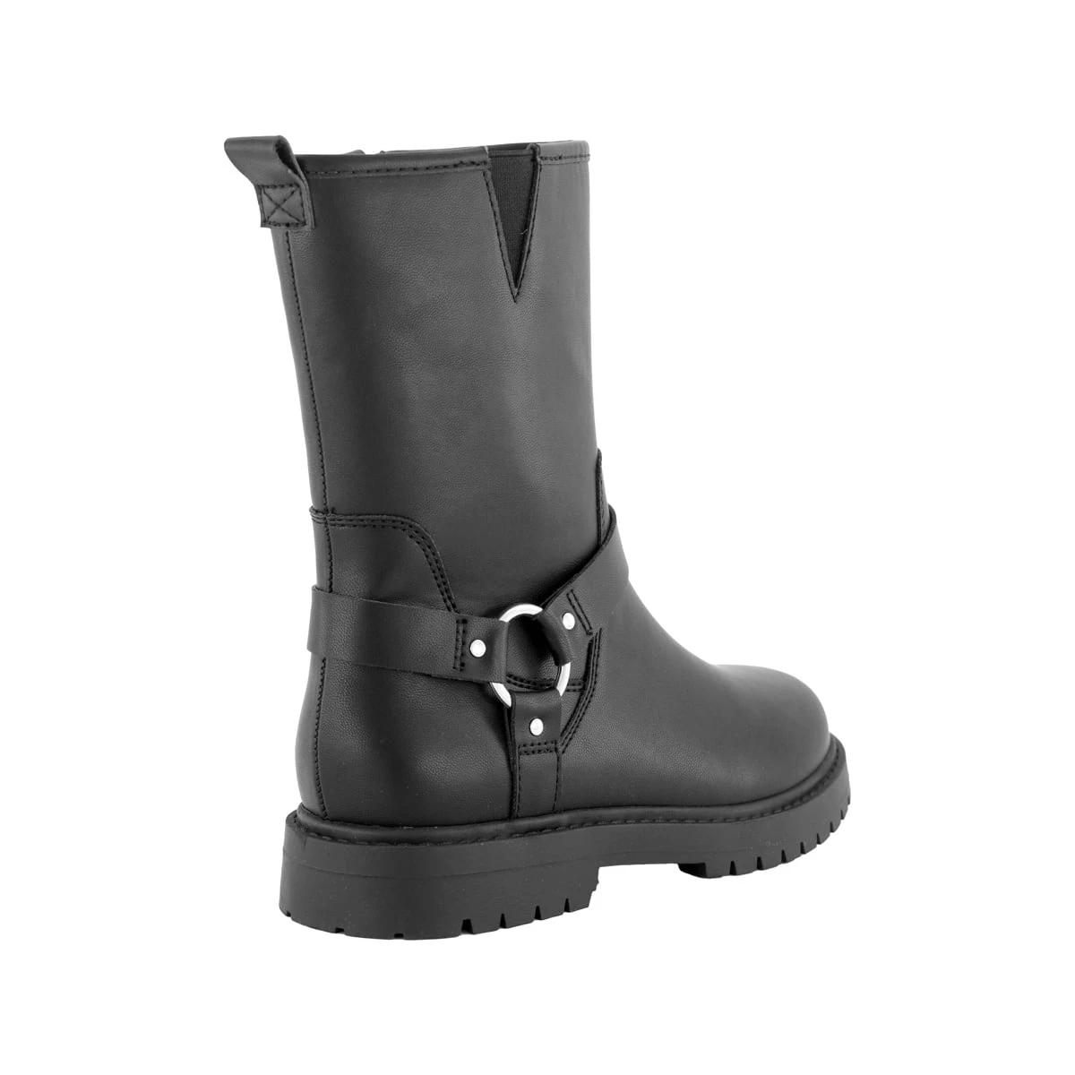 3 Senior Gusset Boots Black, 3 of 4