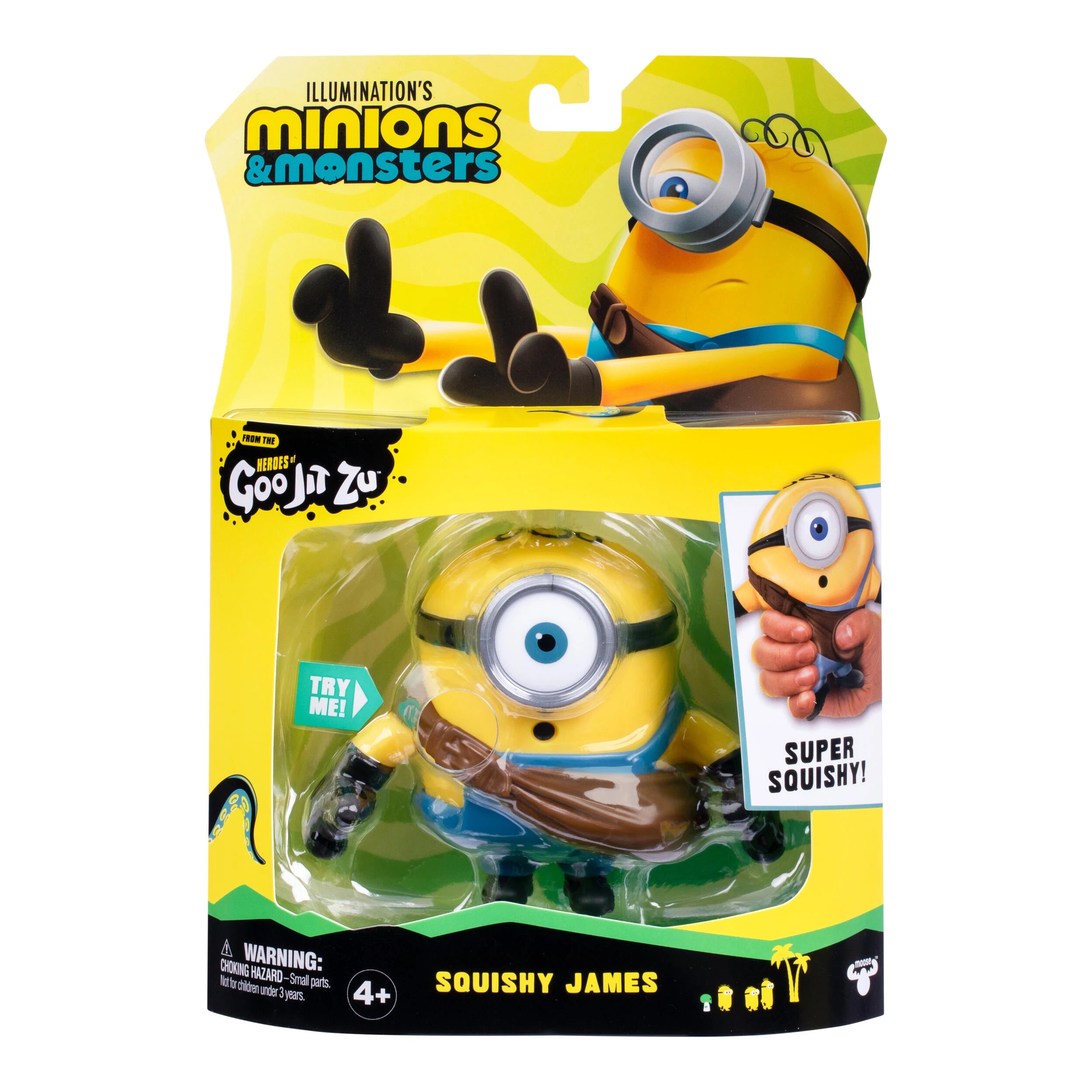 2 Illumination's Minions & Monsters Heroes of Goo Jitzu - Assorted - Multi, 2 of 7