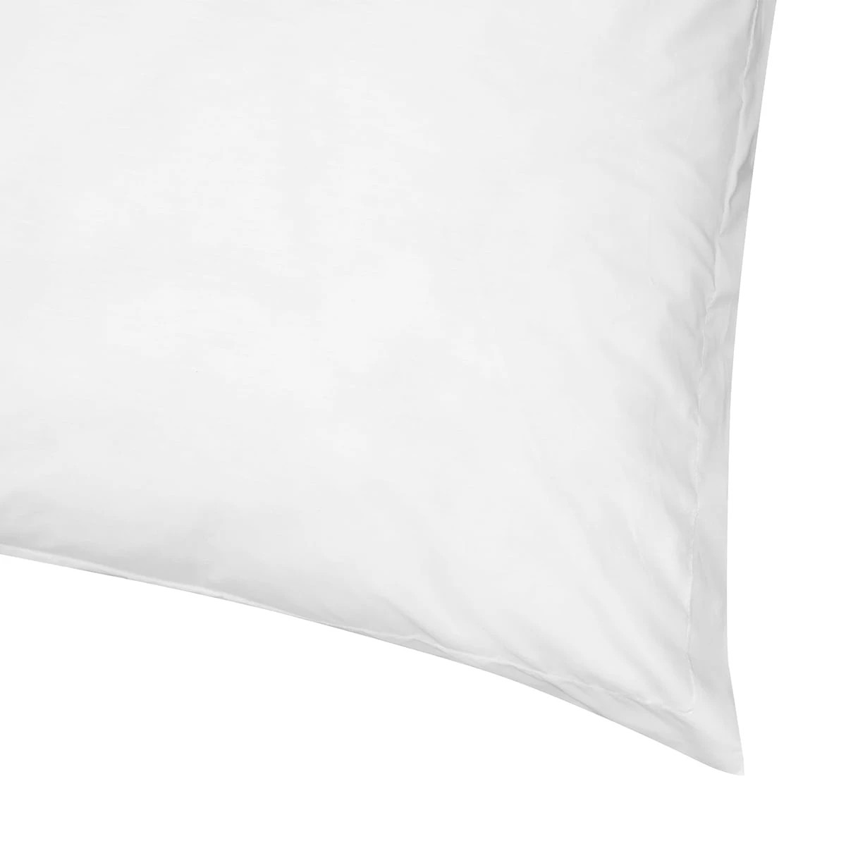 3 250 Thread Count Cotton Rich European Pillowcase - White, 3 of 4