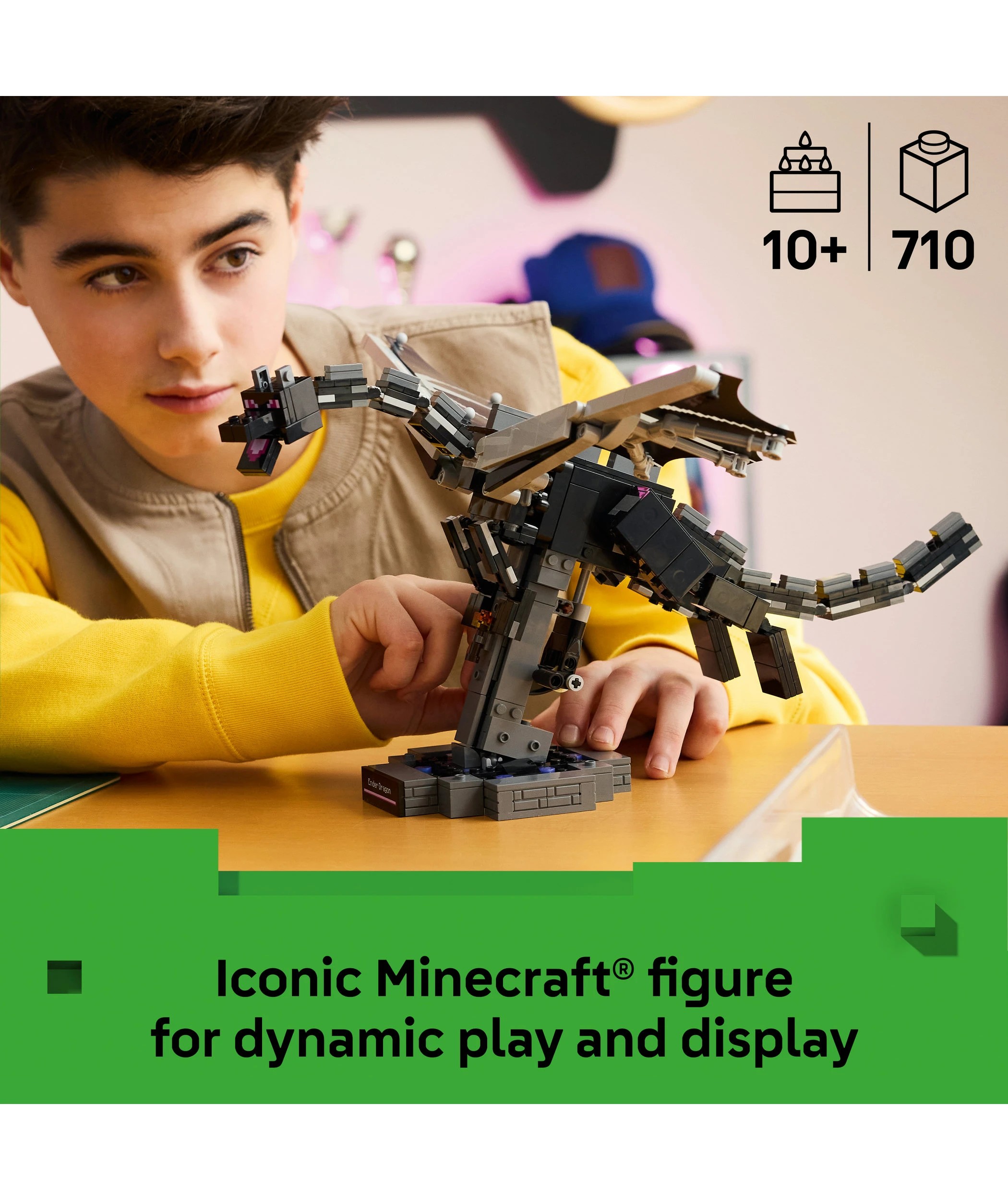 3 LEGO Minecraft The Ender Dragon 21595, 3 of 10