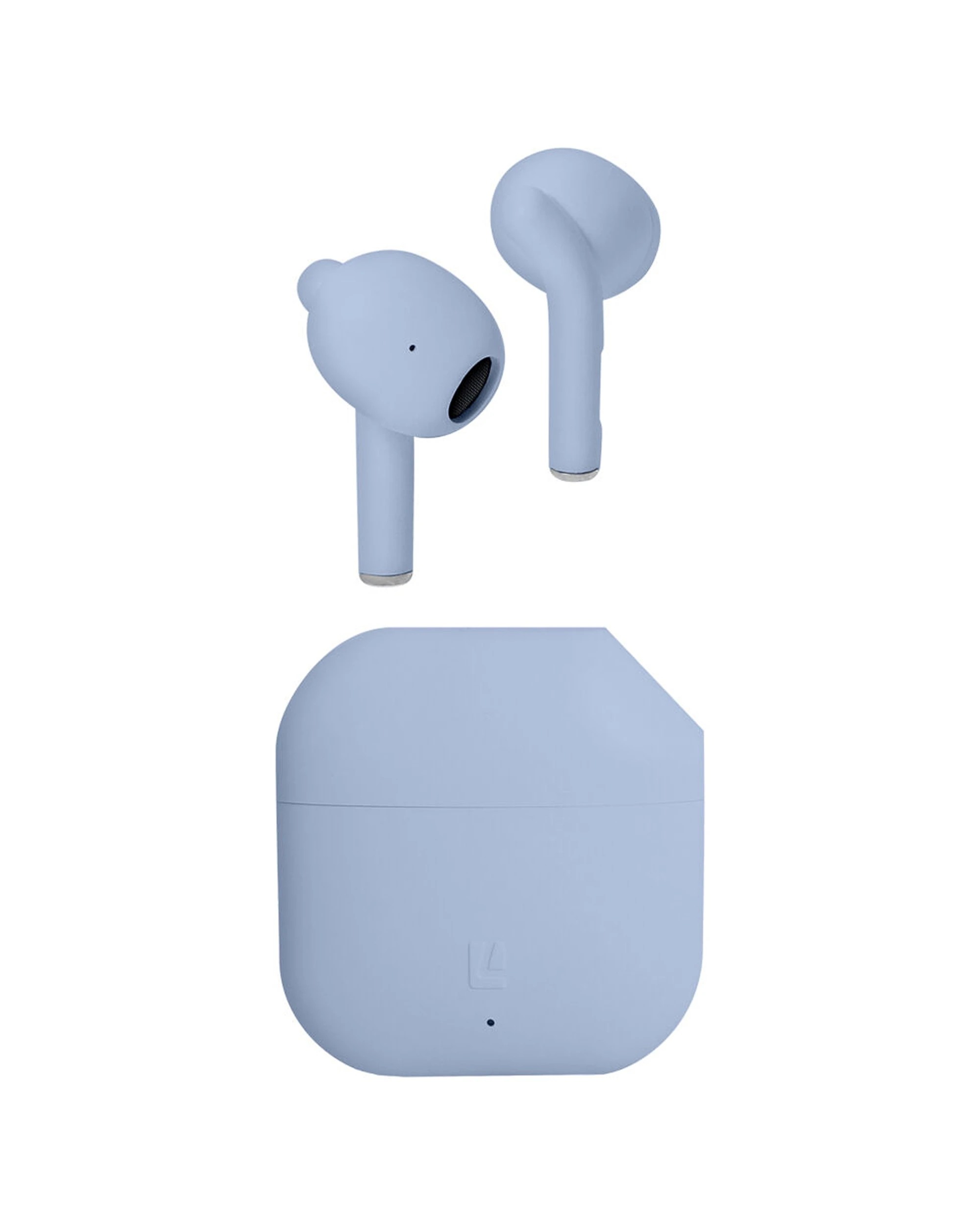 1 Liquid Ears True Wireless Stereo Stem Bluetooth Earphones 20 Hour Battery
 - blue, 1 of 3