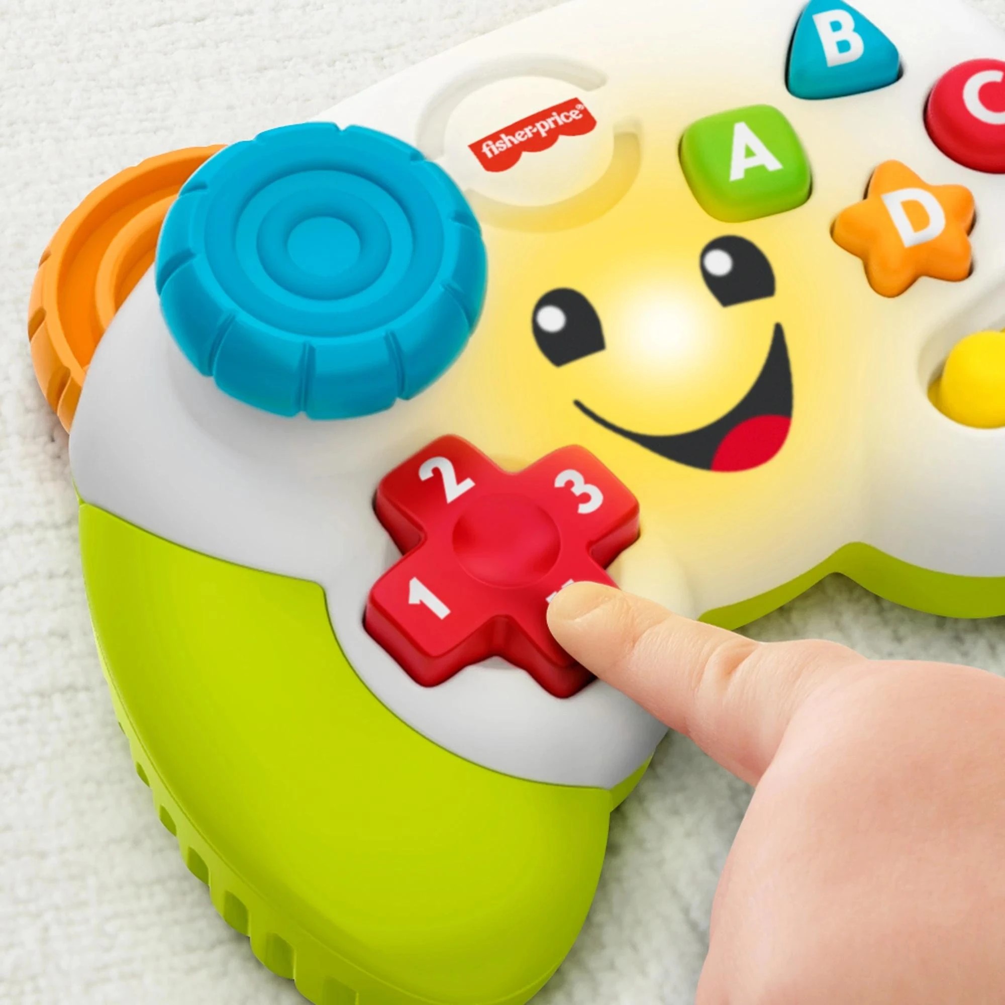 6 Fisher-Price Laugh & Learn Game & Learn Controller - Green, 6 of 7