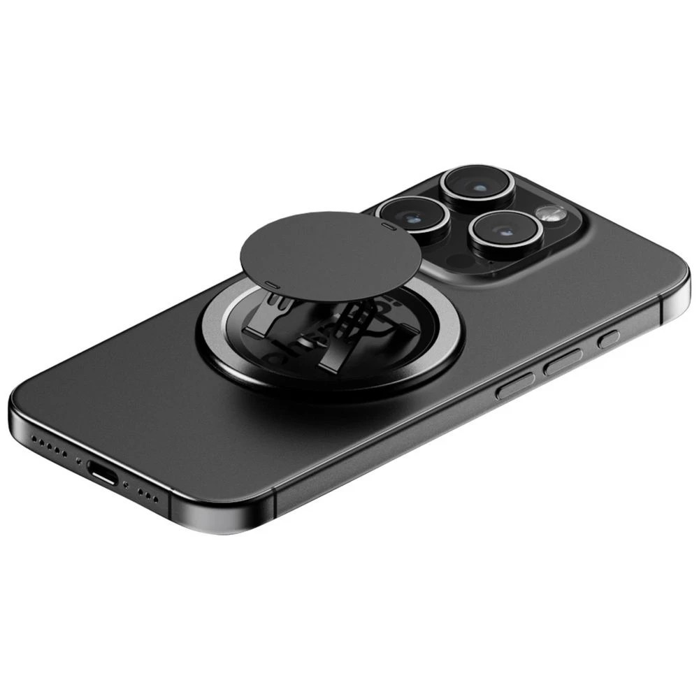 9 OhSnap! Snap 5 Magnetic Phone Grip Boring Black, 9 of 10