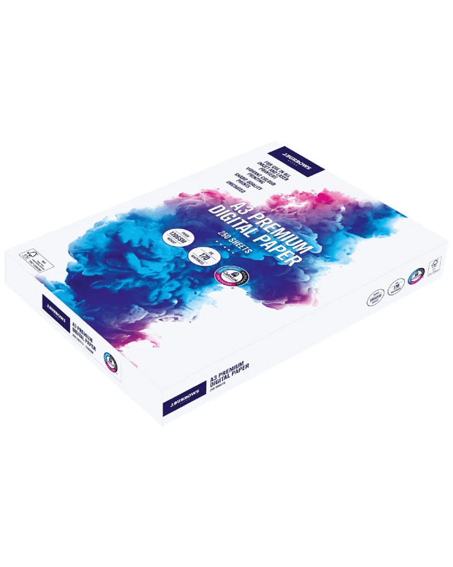 J.Burrows Premium 120gsm A3 Digital Copy Paper 250 Sh