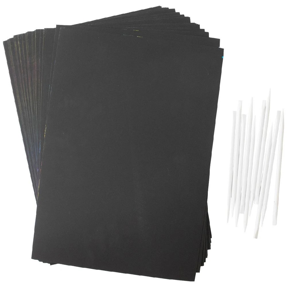 2 Kadink A4 Scratch Board Sheets 300gsm 30 Pack, 2 of 2