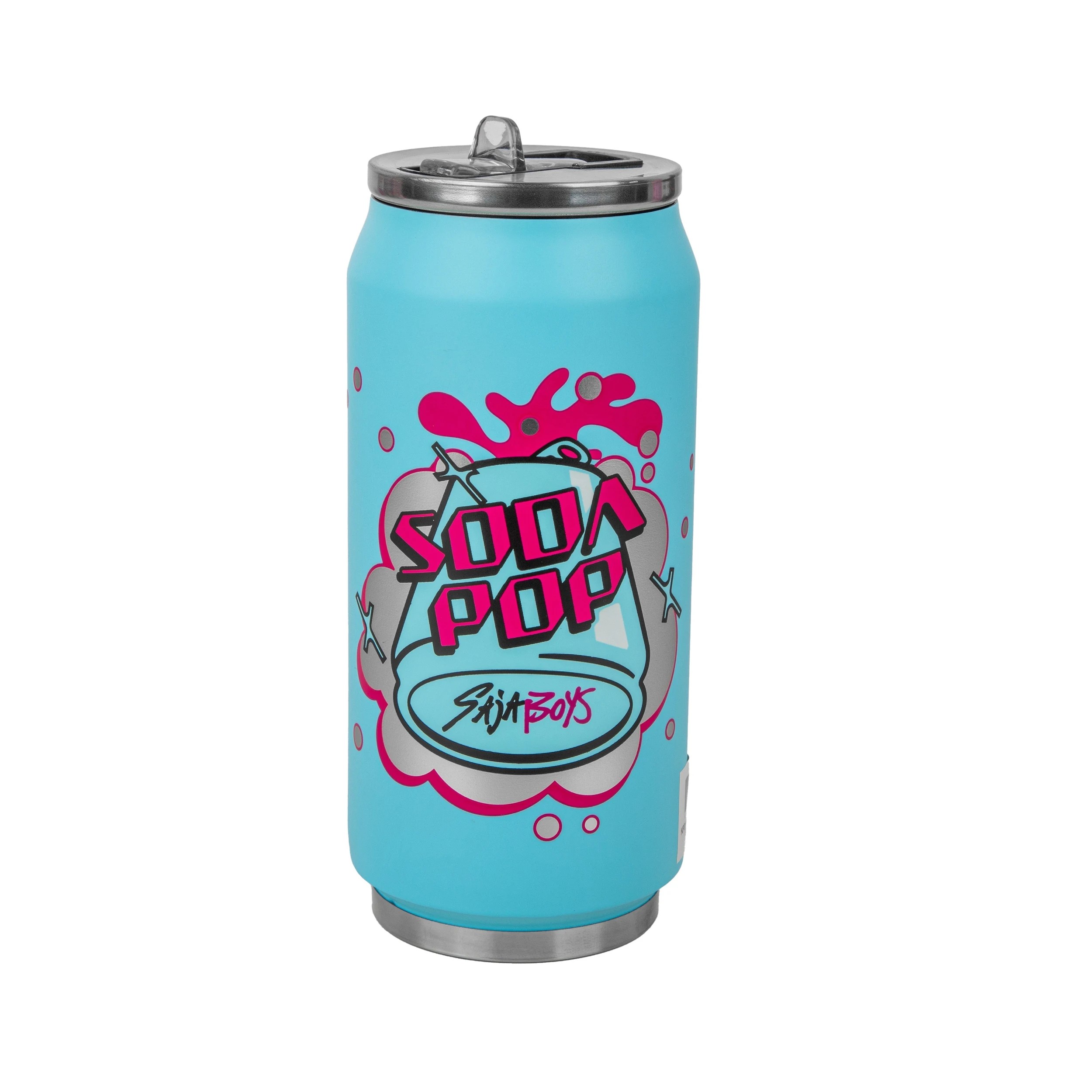 1 K-Pop Demon Hunters Mini Water Bottle Soda Pop Can, 1 of 4