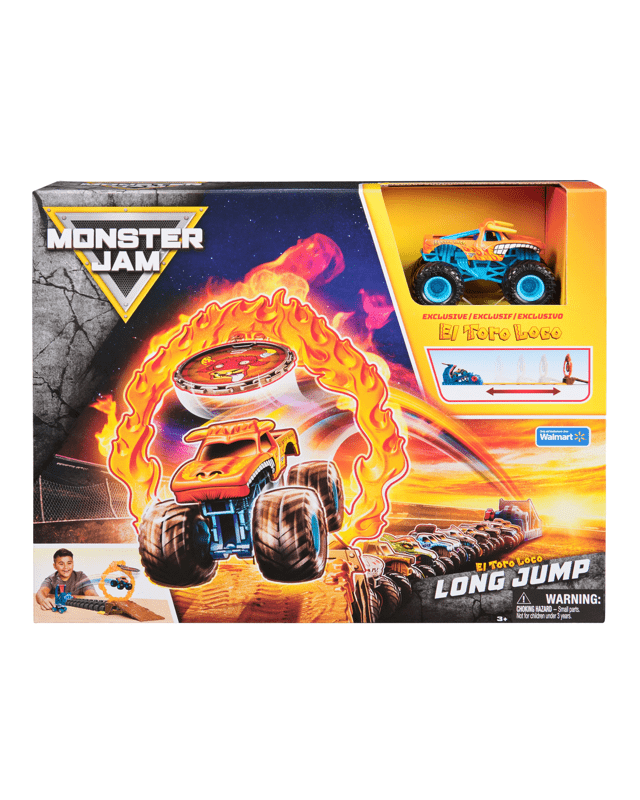 Monster 1:64 Jam El Toro Long Jump Pla