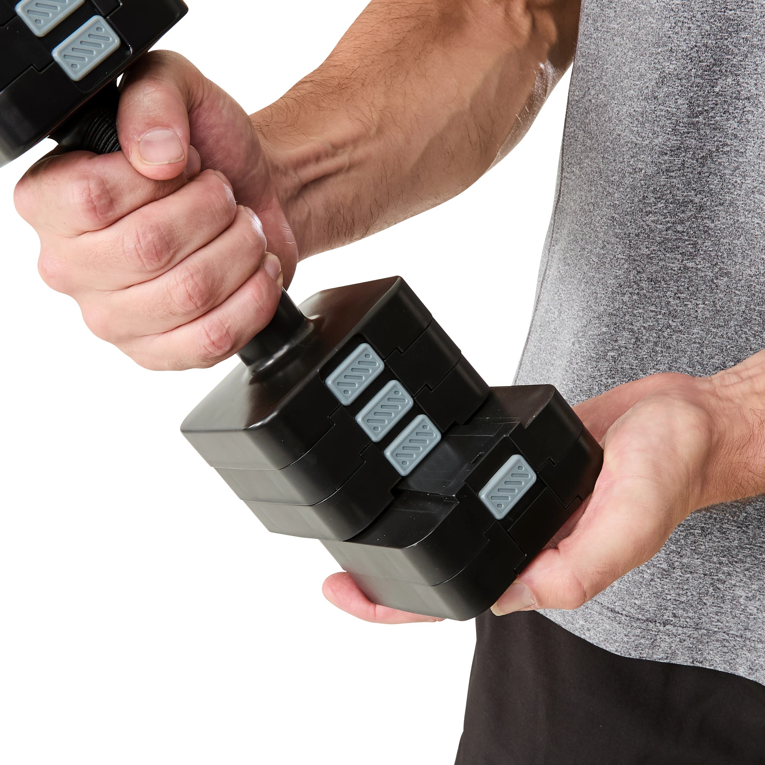 3 2 Pack Adjustable Dumbbells, 3 of 9