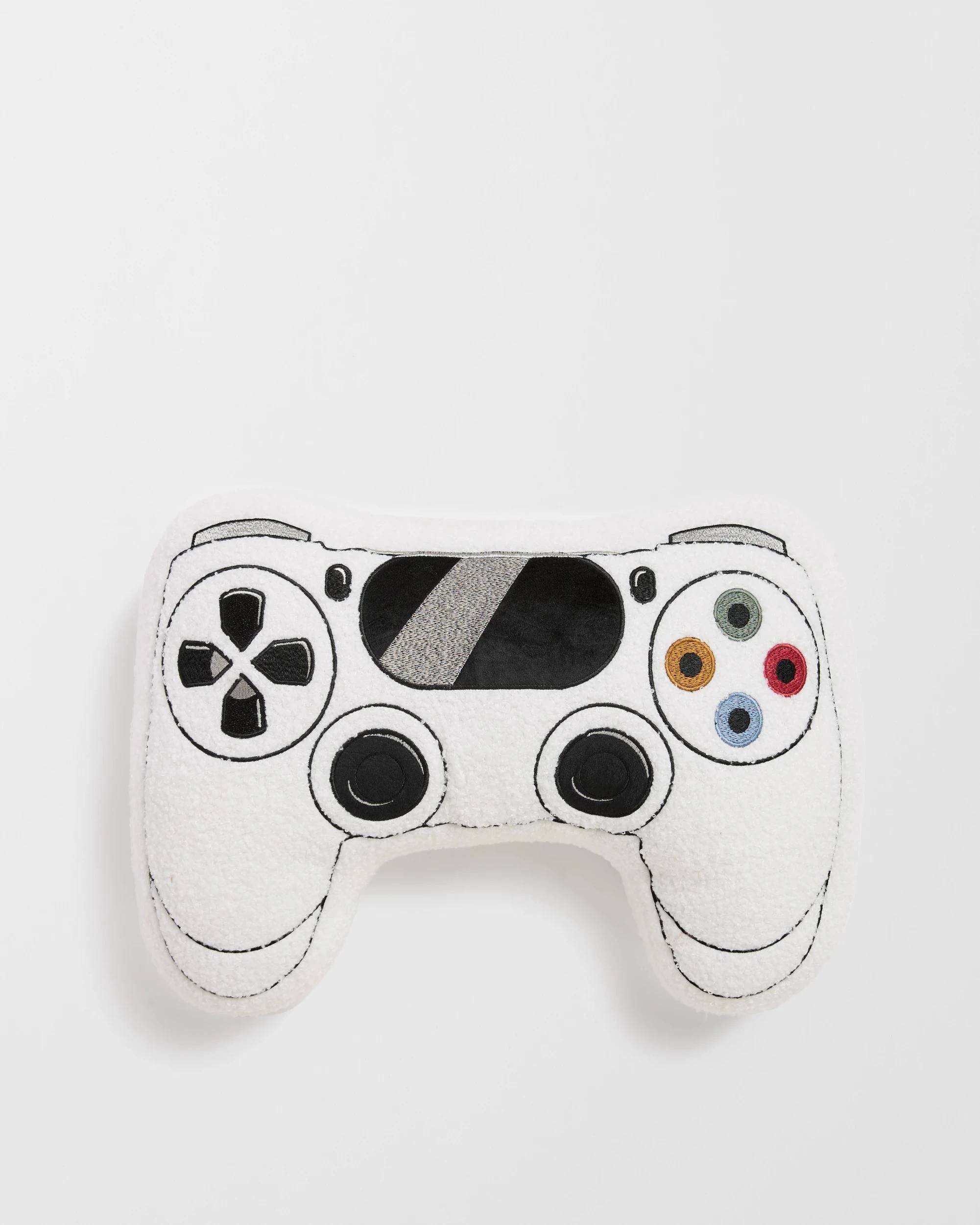 1 Target Vintage Gaming Cushion - White, 1 of 2