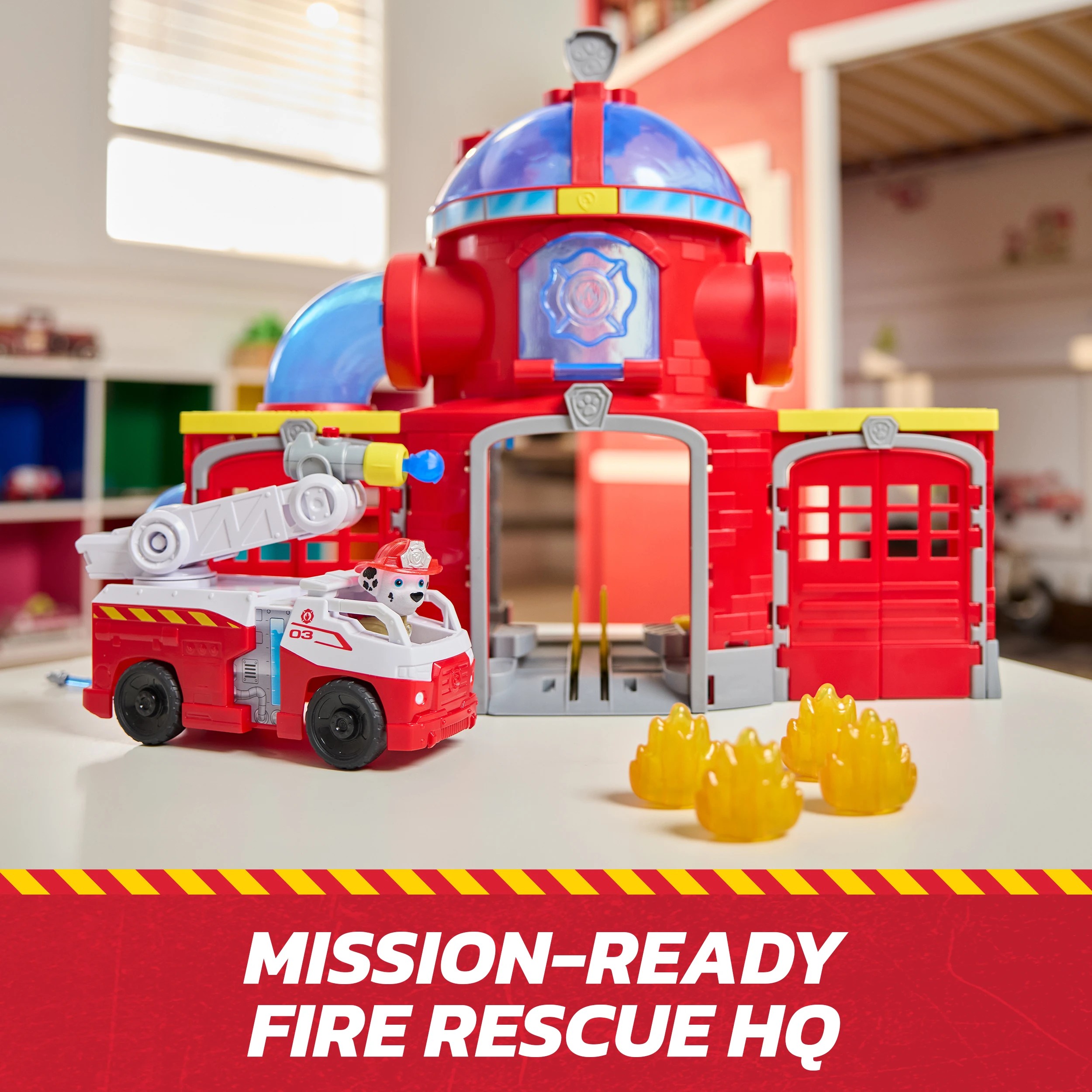2 PAW Patrol Deluxe Fire Station Playset, 2 of 10