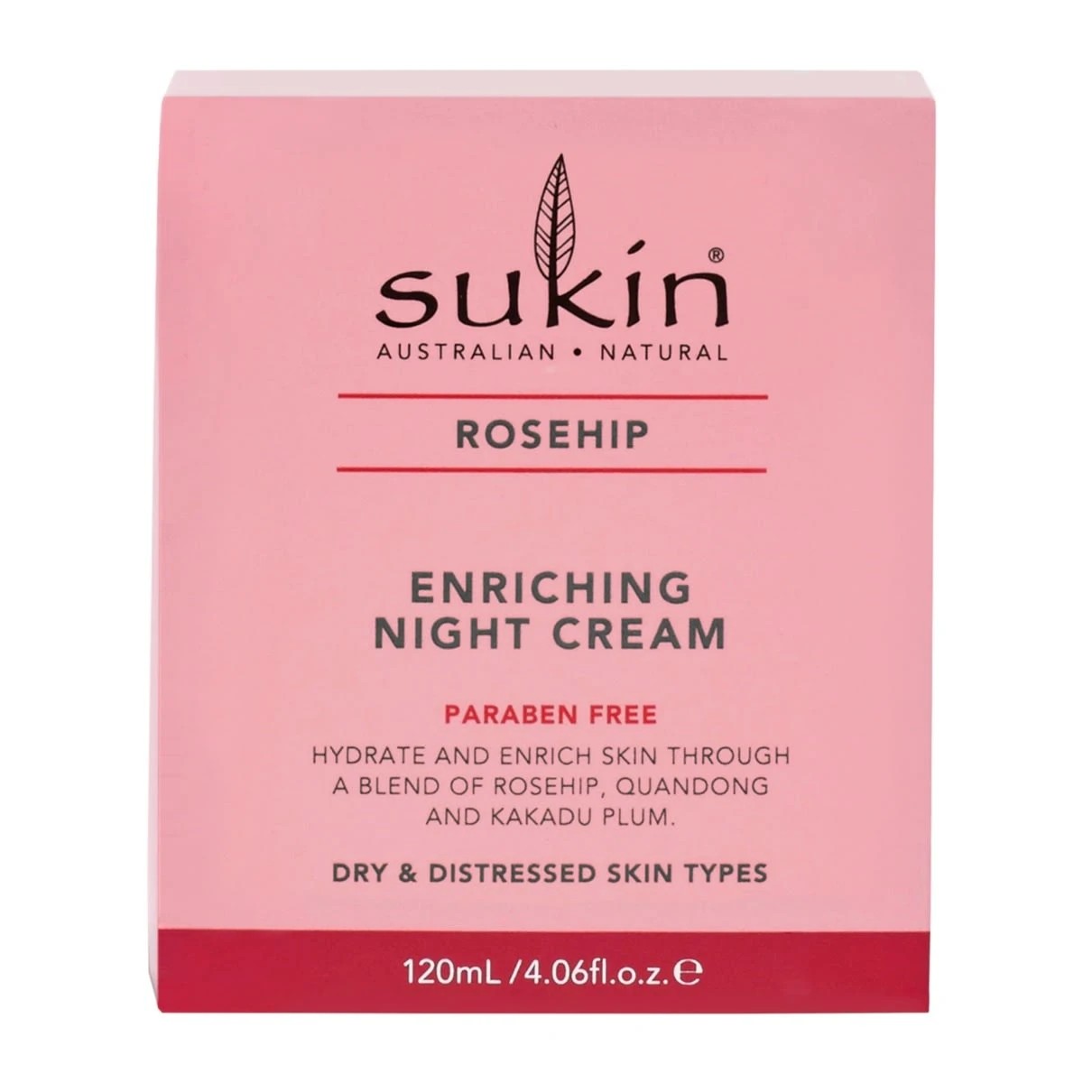 1 Sukin Rosehip Enriching Night Cream 120ml, 1 of 3