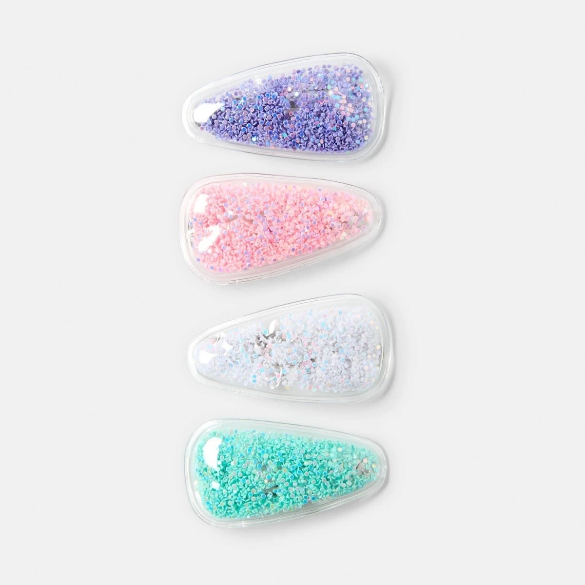 1 4 Pack Shaker Hair Clips, 1 of 3