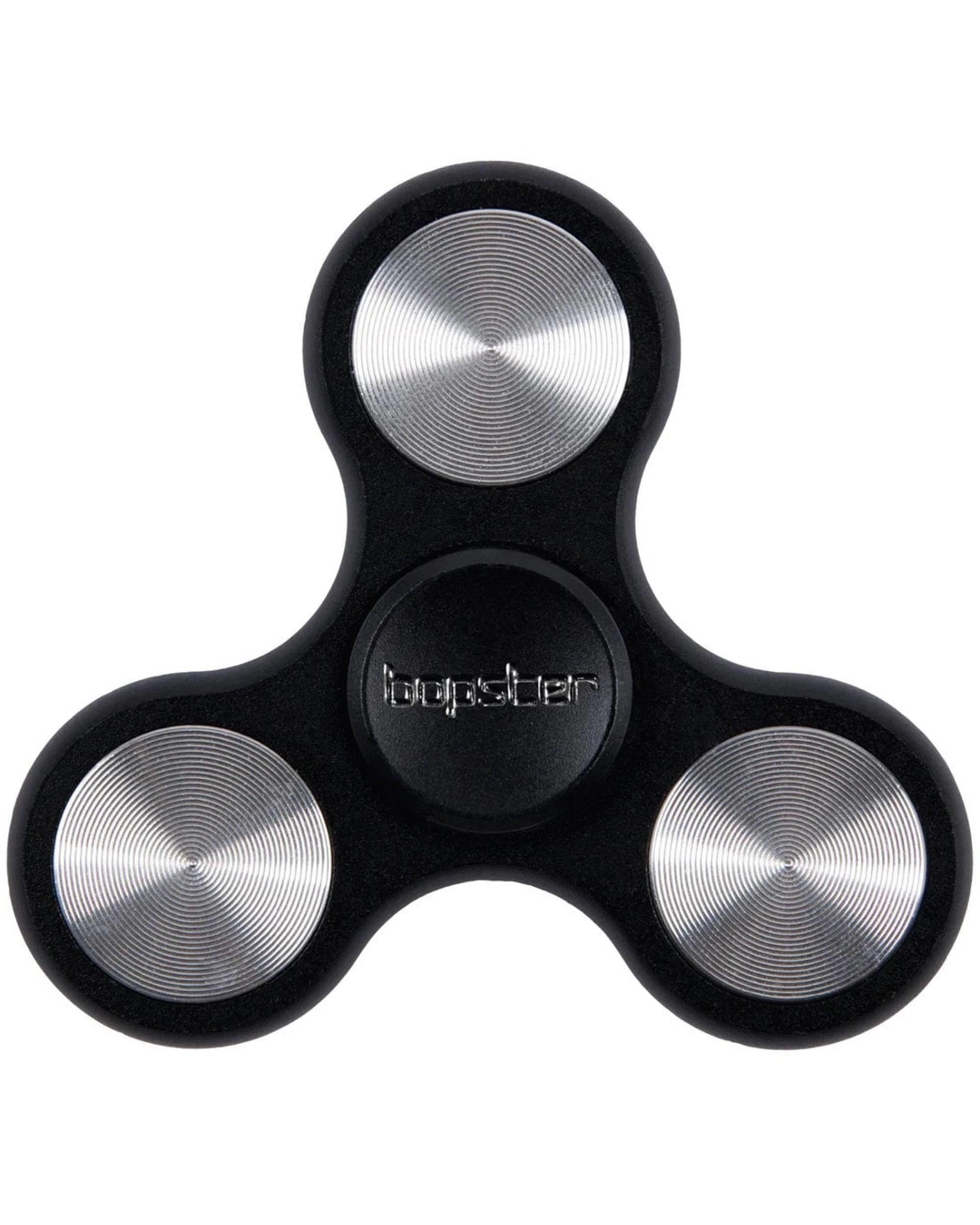 2 Bopster Metal Fidget Spinner - Black, 2 of 3