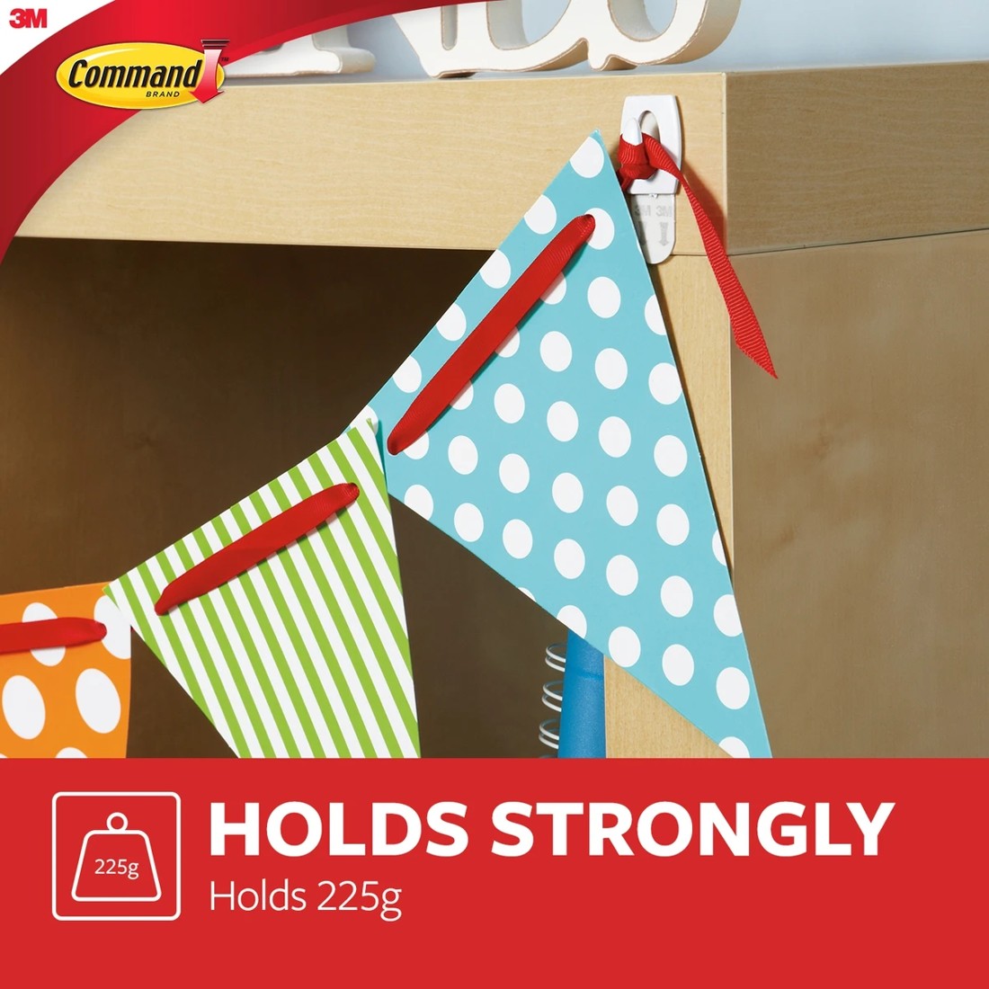 3 3 Pack Command Mounting Hooks Micro - White, 3 of 5