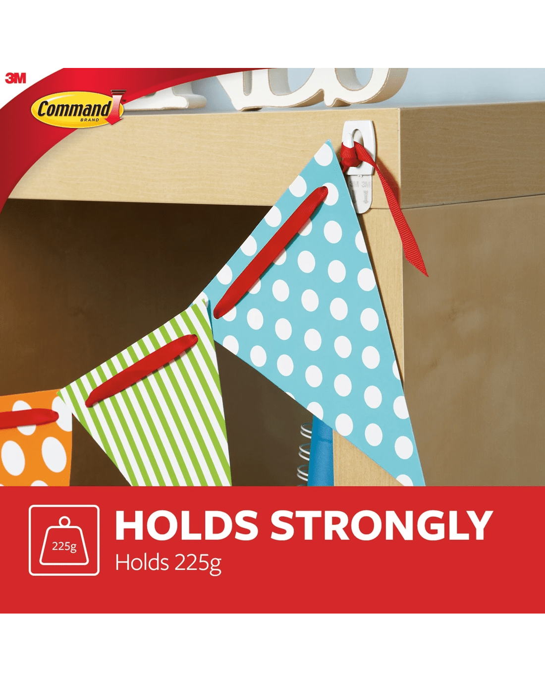 3 3 Pack Command Mounting Hooks Micro - White, 3 of 5