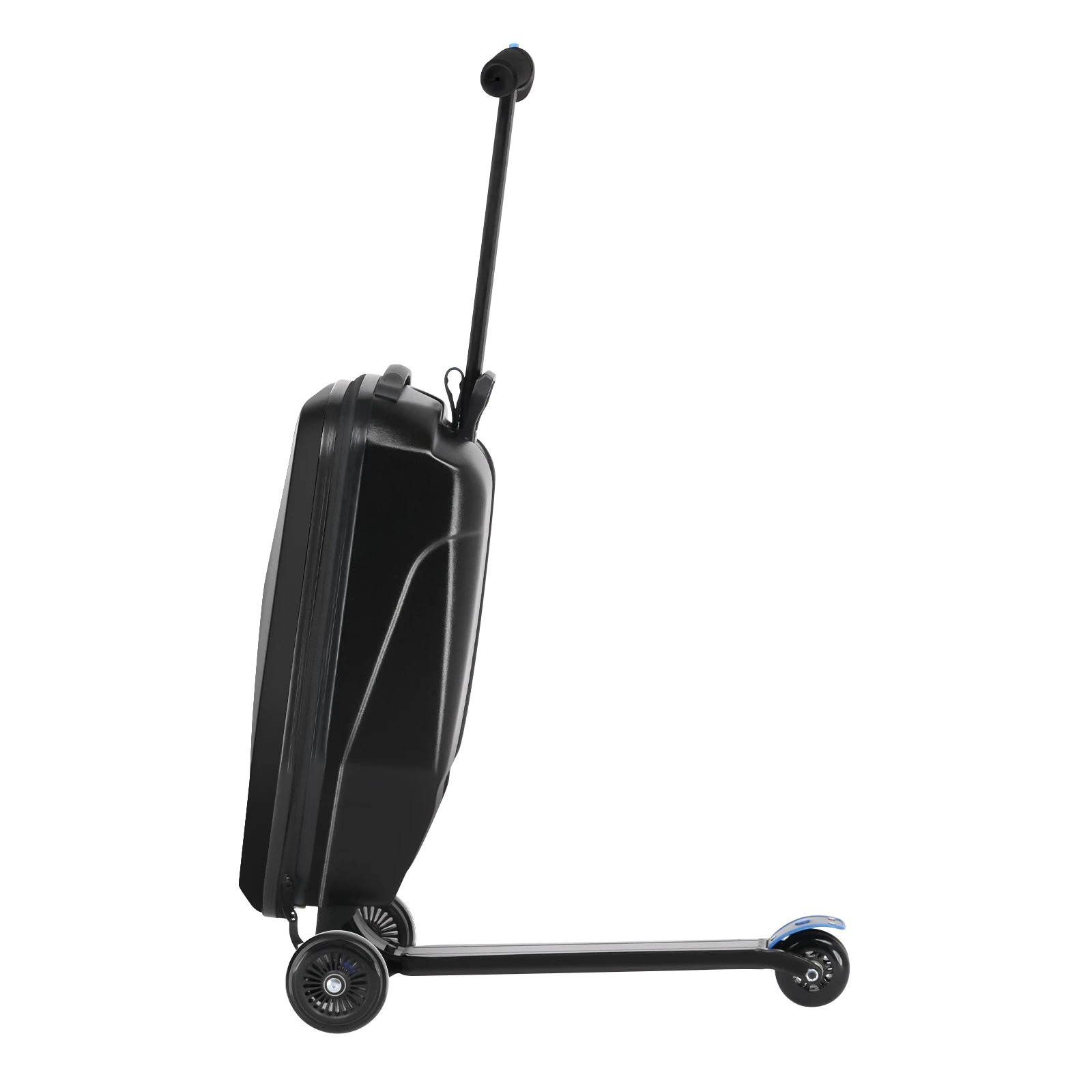 2 Advwin Foldable Scooter Suitcase LED Wheels Ride-on LuggageCarry-on Luggage & Travel Scooter Ride-on Suitcase, 2 of 9