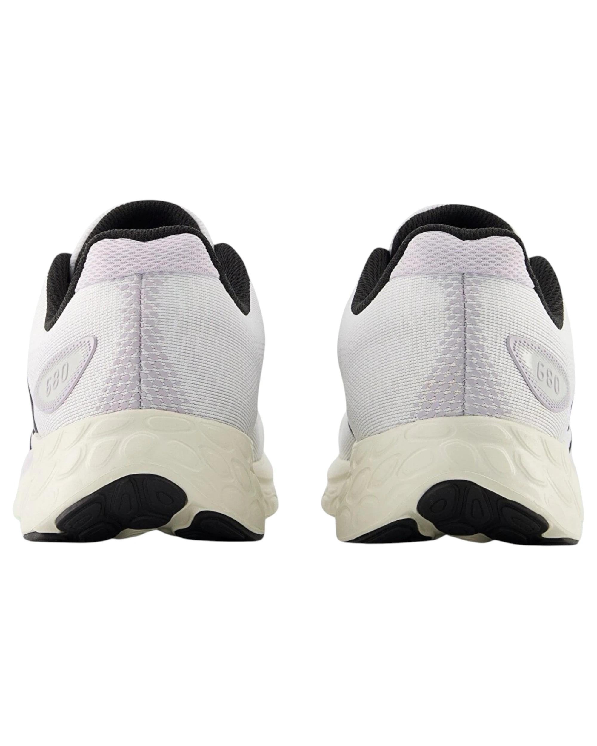 5 New Balance Womens 680 Athletic Shoes WHITE, 5 of 5