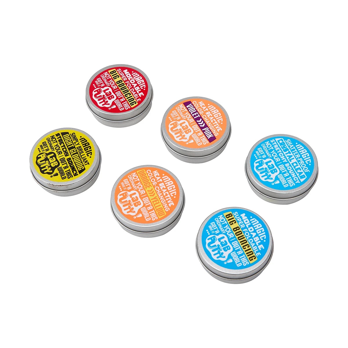 4 Lab Putty 30g - Assorted, 4 of 6