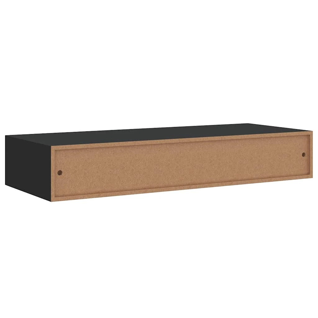 6 vidaXL Drawer Shelf Mdf - Black, 6 of 8