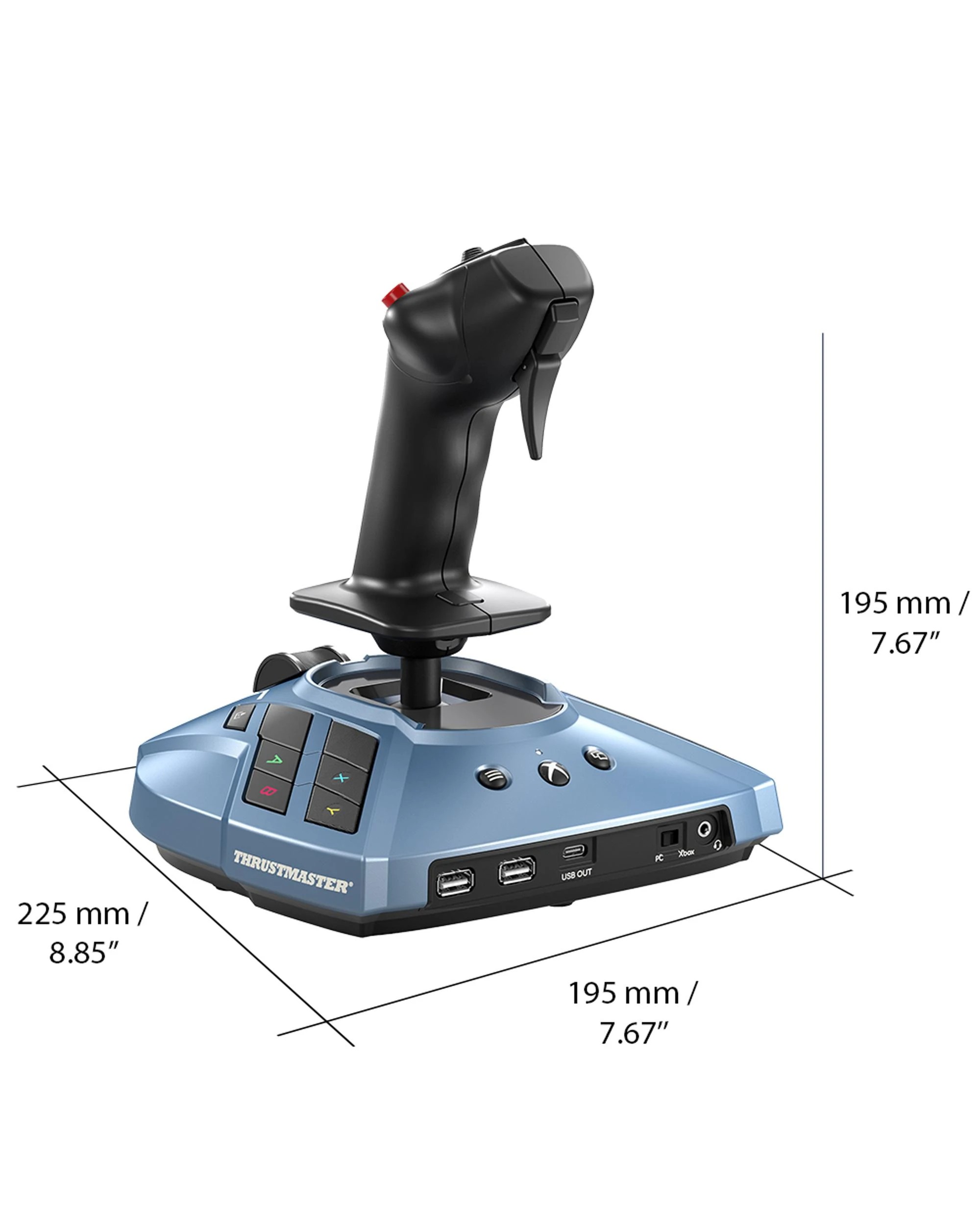 7 Thrustmaster TCA Sidestick X Airbus Edition for Xbox, PC - Multi, 7 of 7