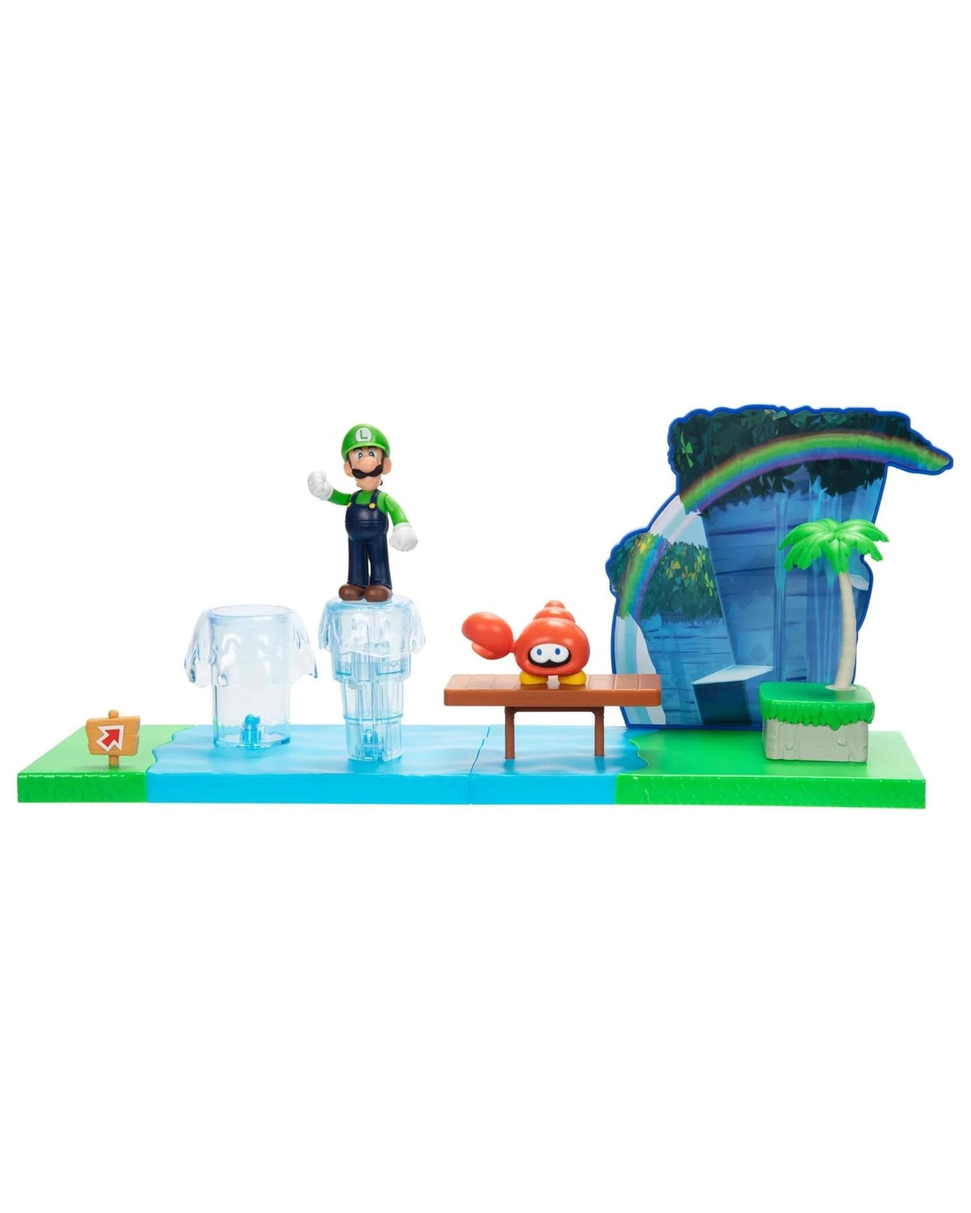 3 Super Mario 2.5 inch Sparkling Waters Playset, 3 of 9