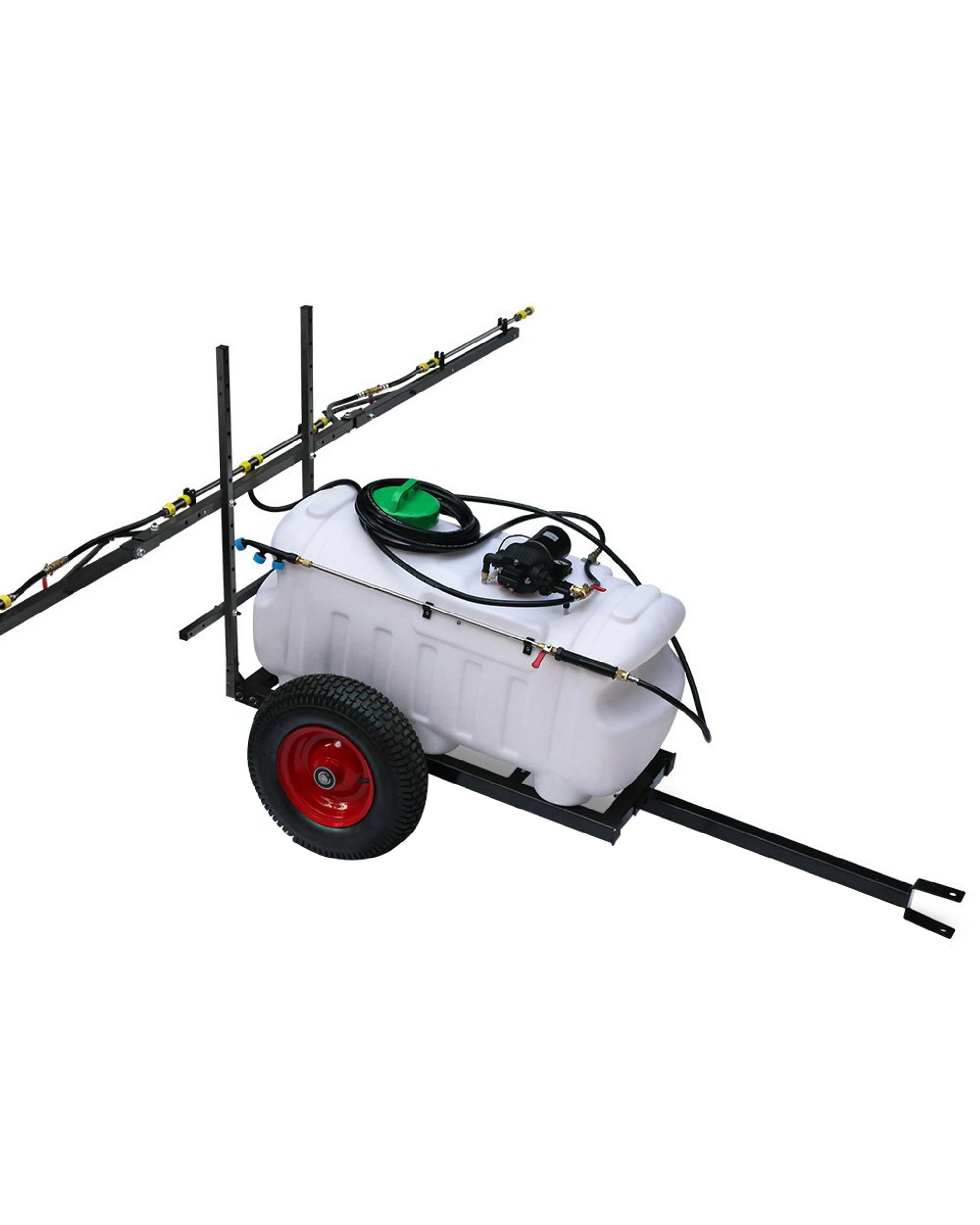 1 Giantz Weed Sprayer 100L Trailer 3M Boom Garden Spray - White, 1 of 9