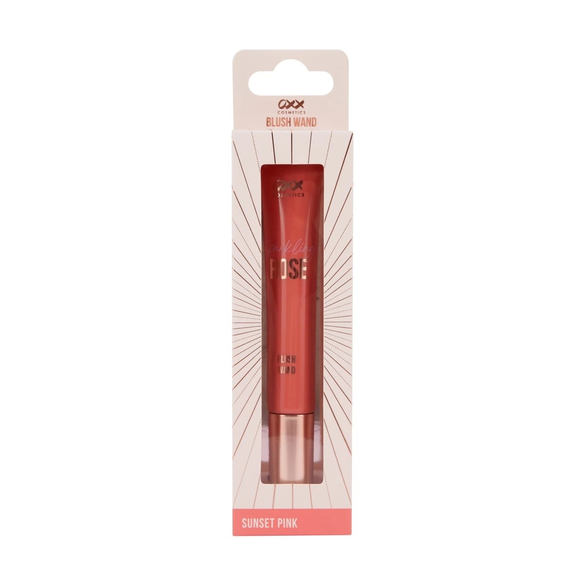 1 OXX Cosmetics Sparkling Rose Blush Wand - Sunset Pink, 1 of 9