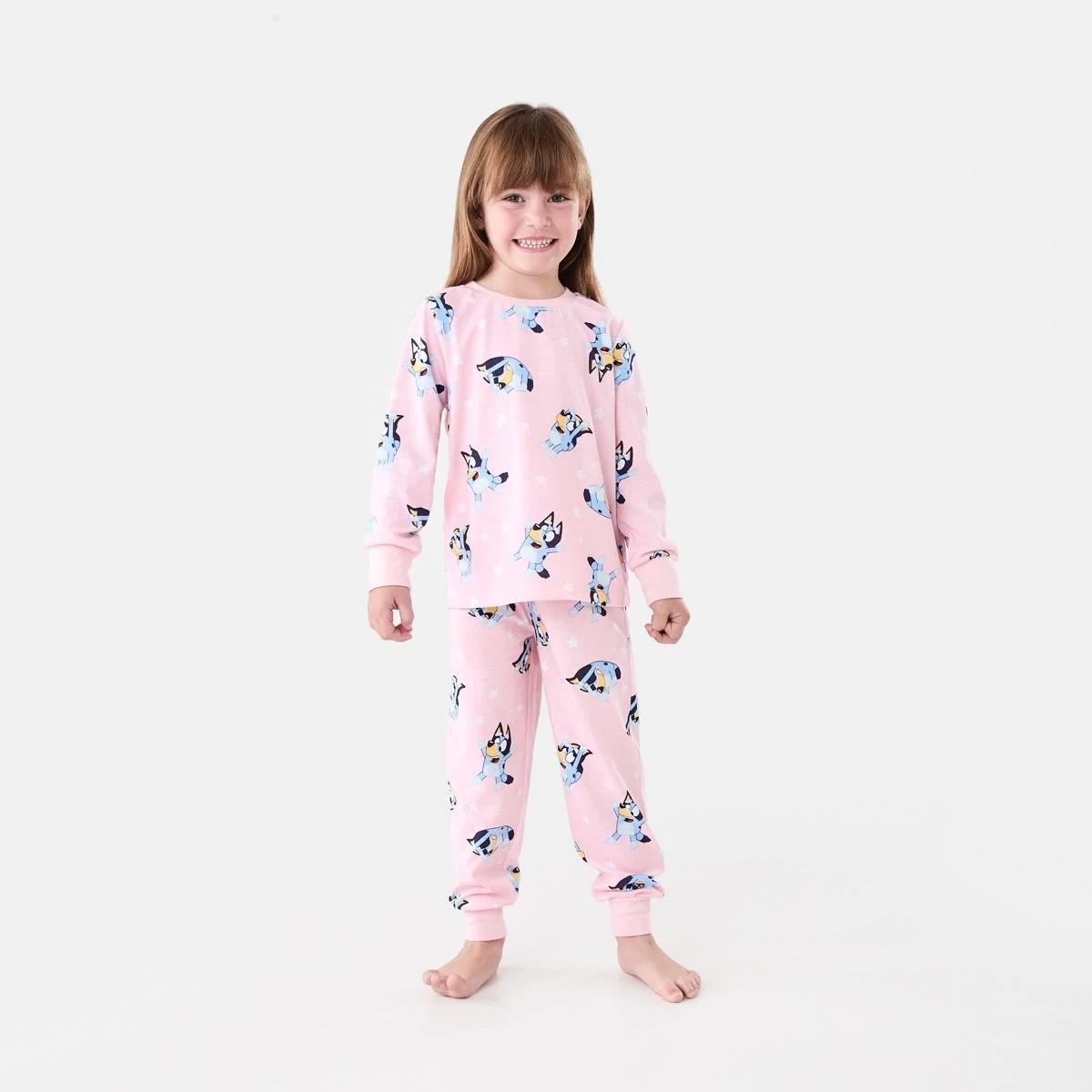 1 Bluey License Knit Pyjama Set Bluey, 1 of 6