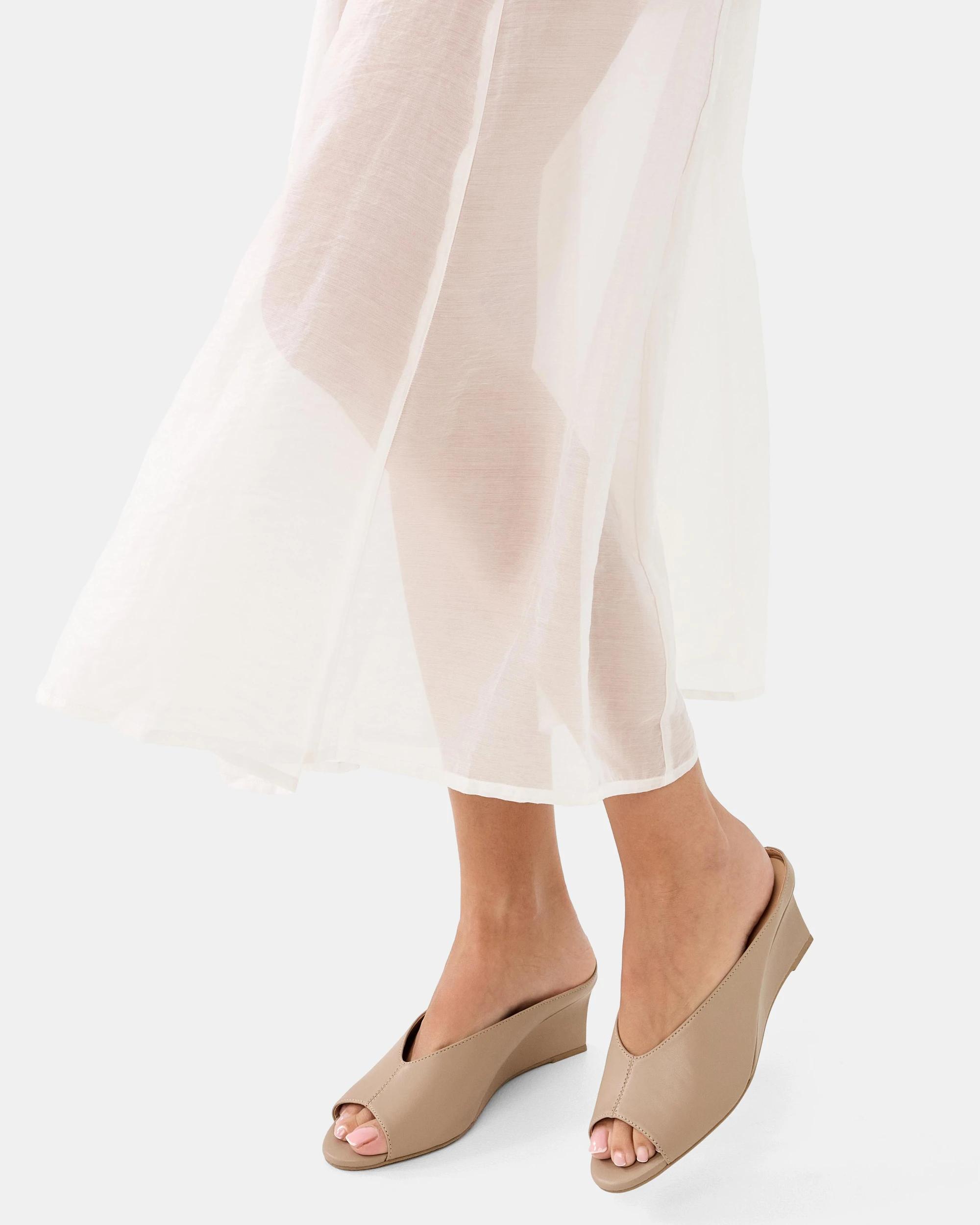 8 Long Sleeve 2-in-1 Jumper Maxi Dress Cld White, 8 of 9