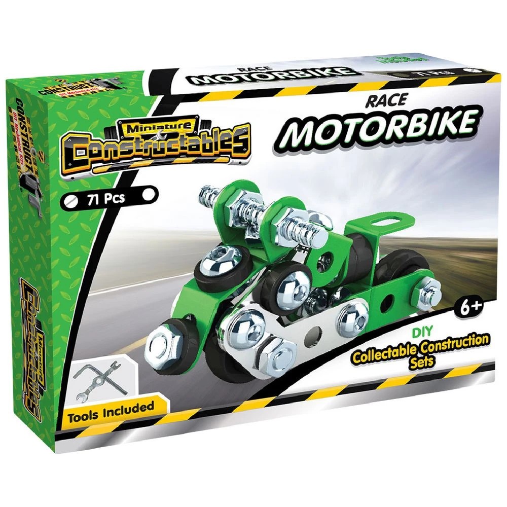 1 Miniature Constructables Motorbike 90 Pieces, 1 of 2