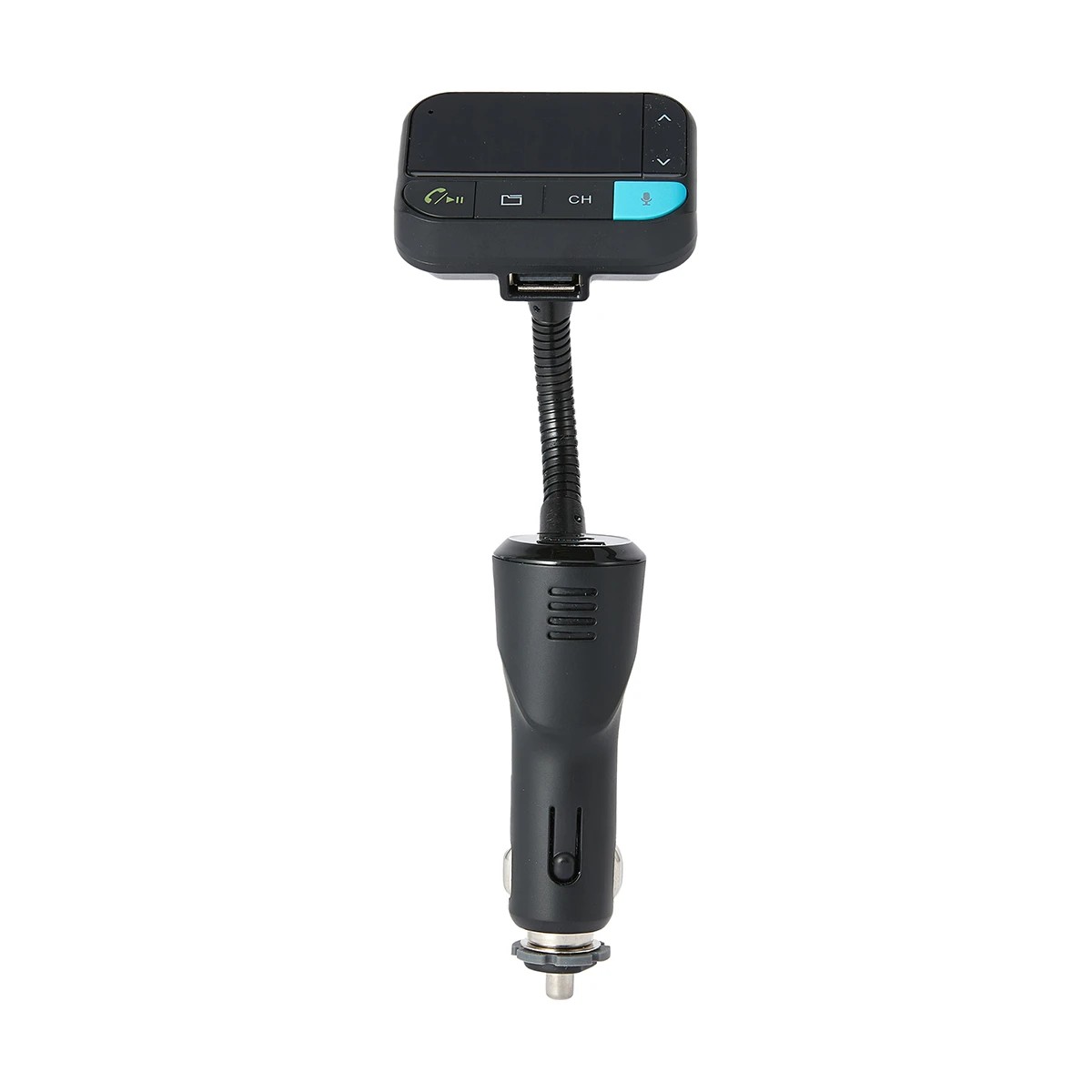 2 Car Bluetooth FM Transmitter with USB - Anko - Black, 2 of 7