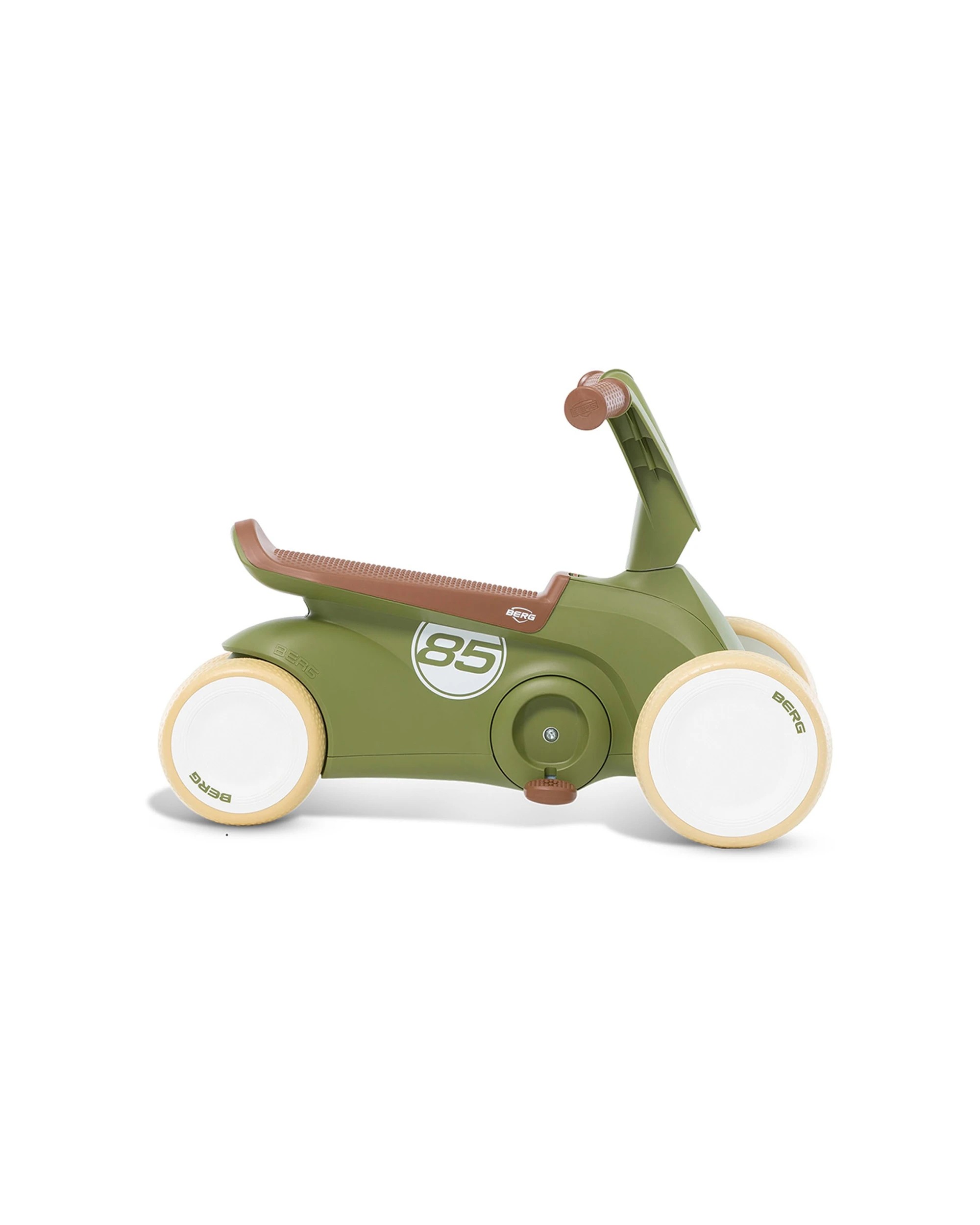 5 Berg Go2 Retro Push Pedal Go Kart Ride On Green 10-30 Months Dual Functionality. - Green, 5 of 6