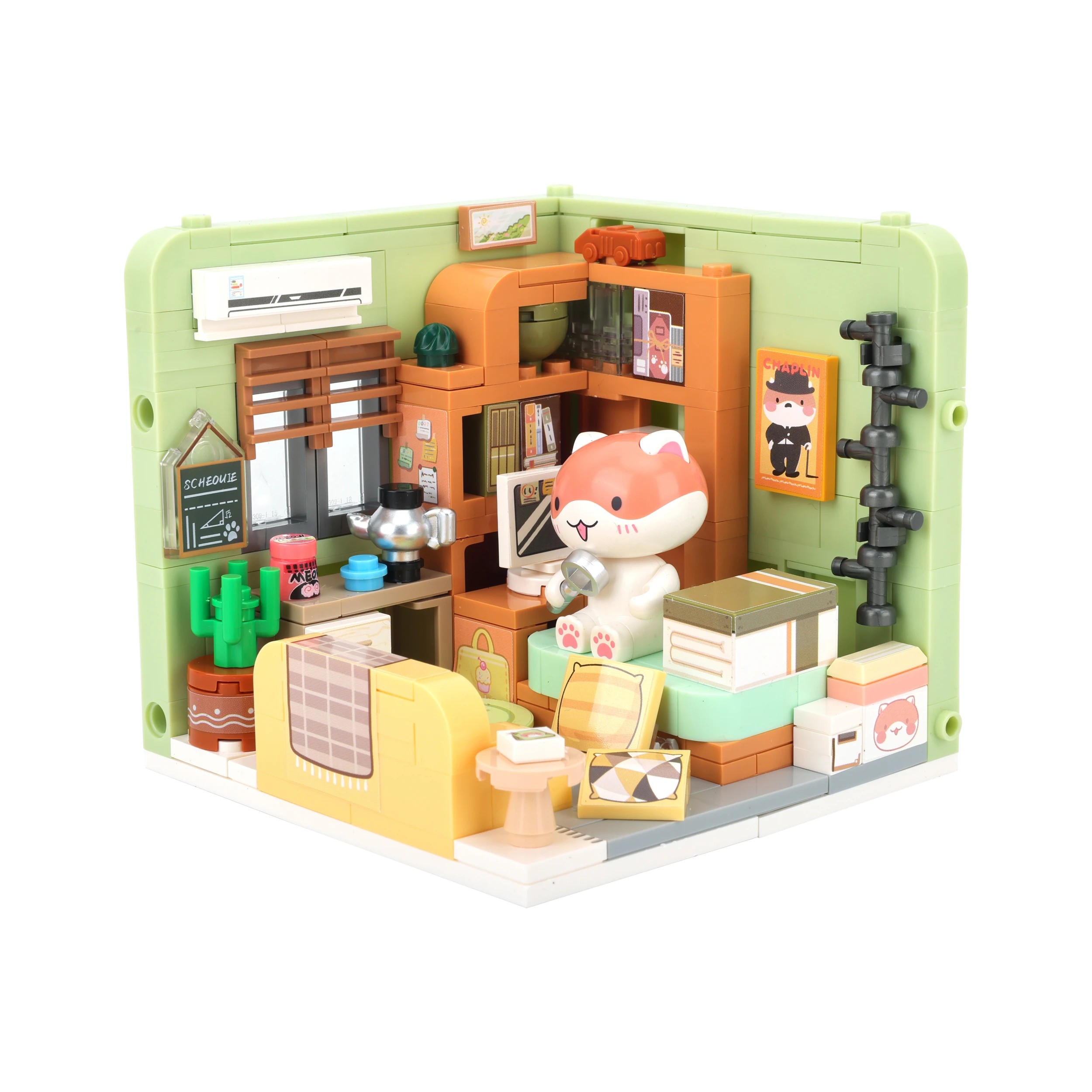 2 Mini Blocks Building Series: Cat Playset - Assorted, 2 of 10