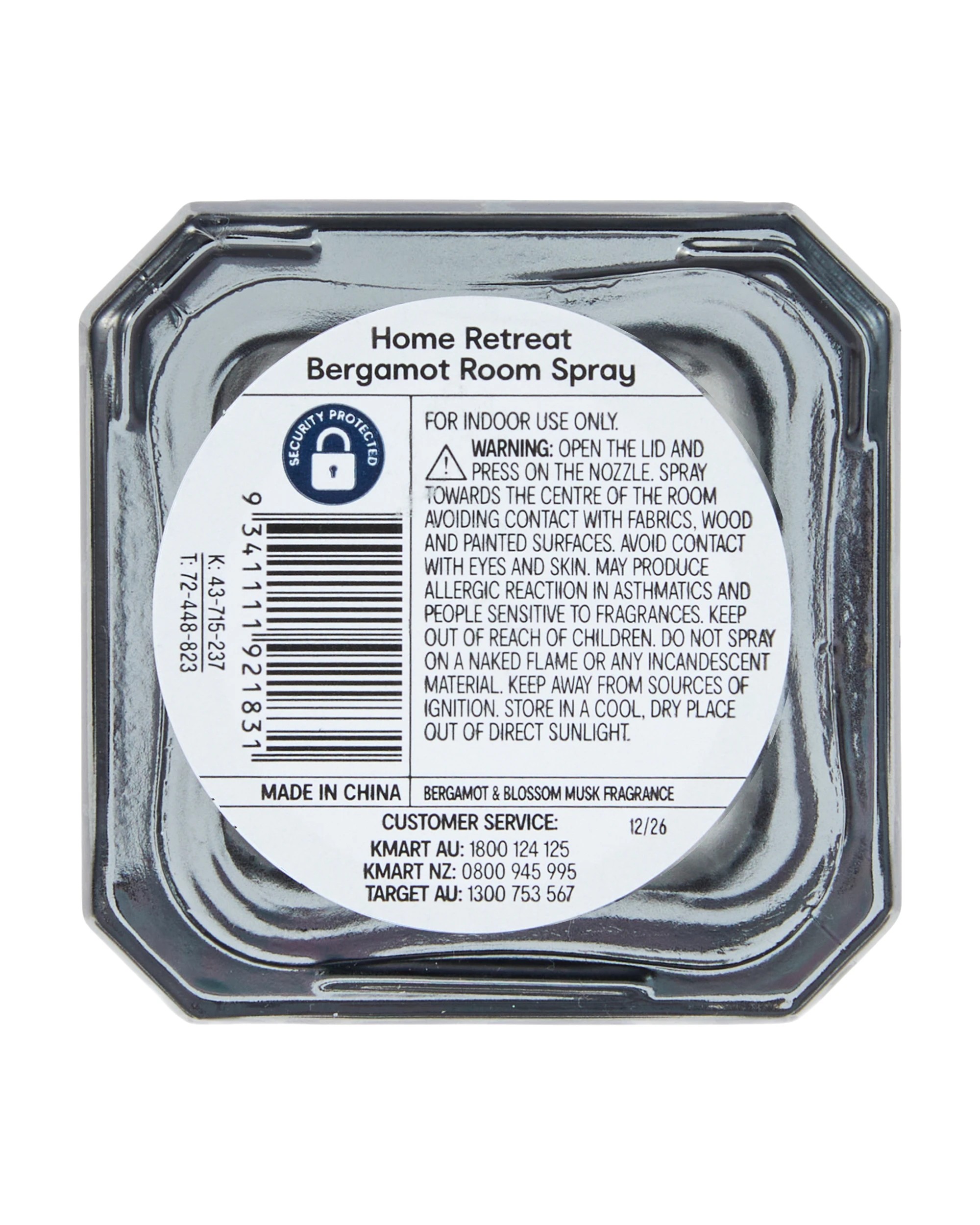 5 Home Retreat Bergamot Blossom Musk Room Spray, 5 of 5