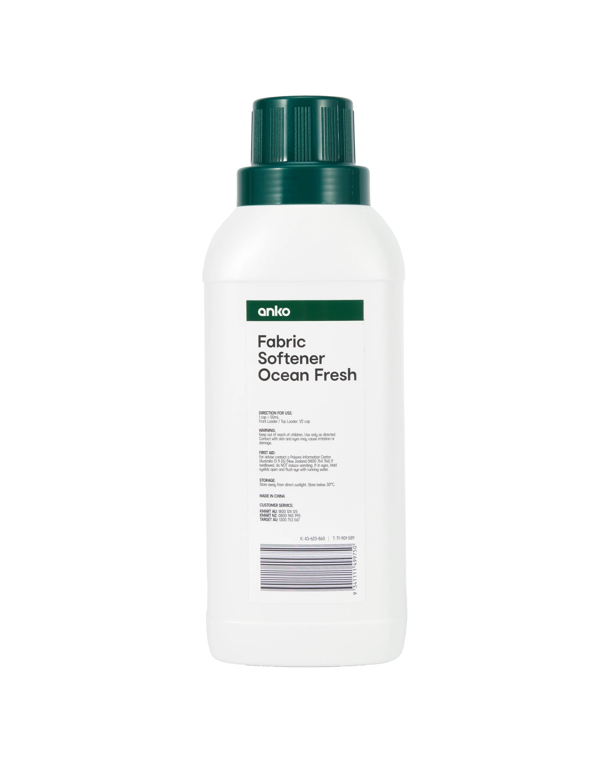 3 Fabric Softener Ocean Fresh 1L, 3 of 3