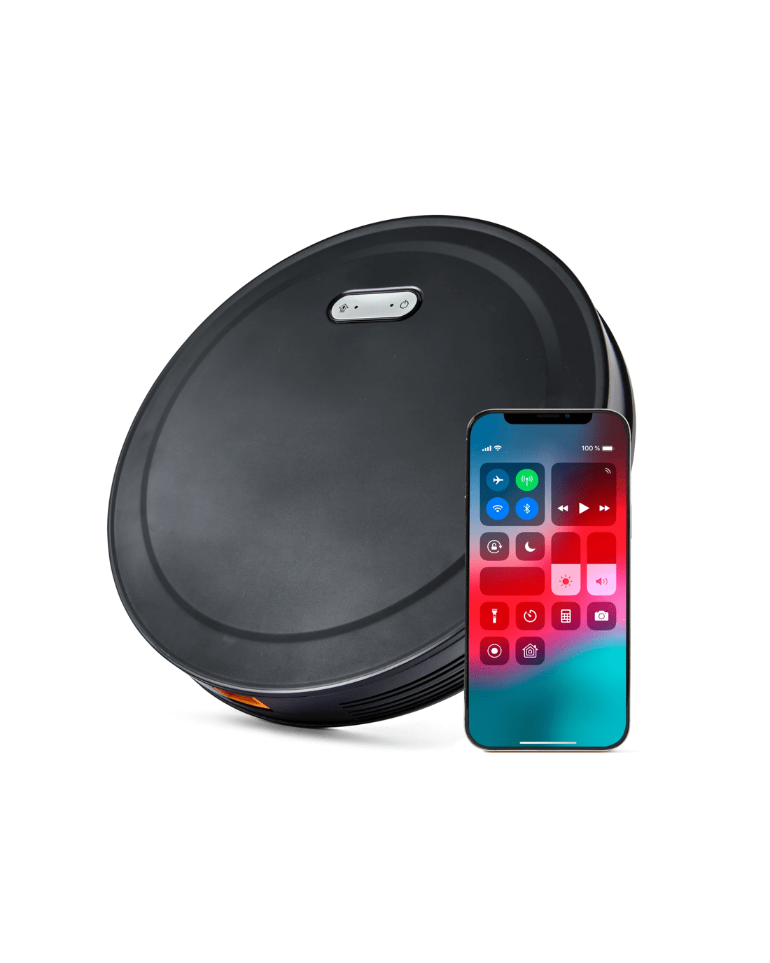 3 Robotic Vacuum - Black, 3 of 10