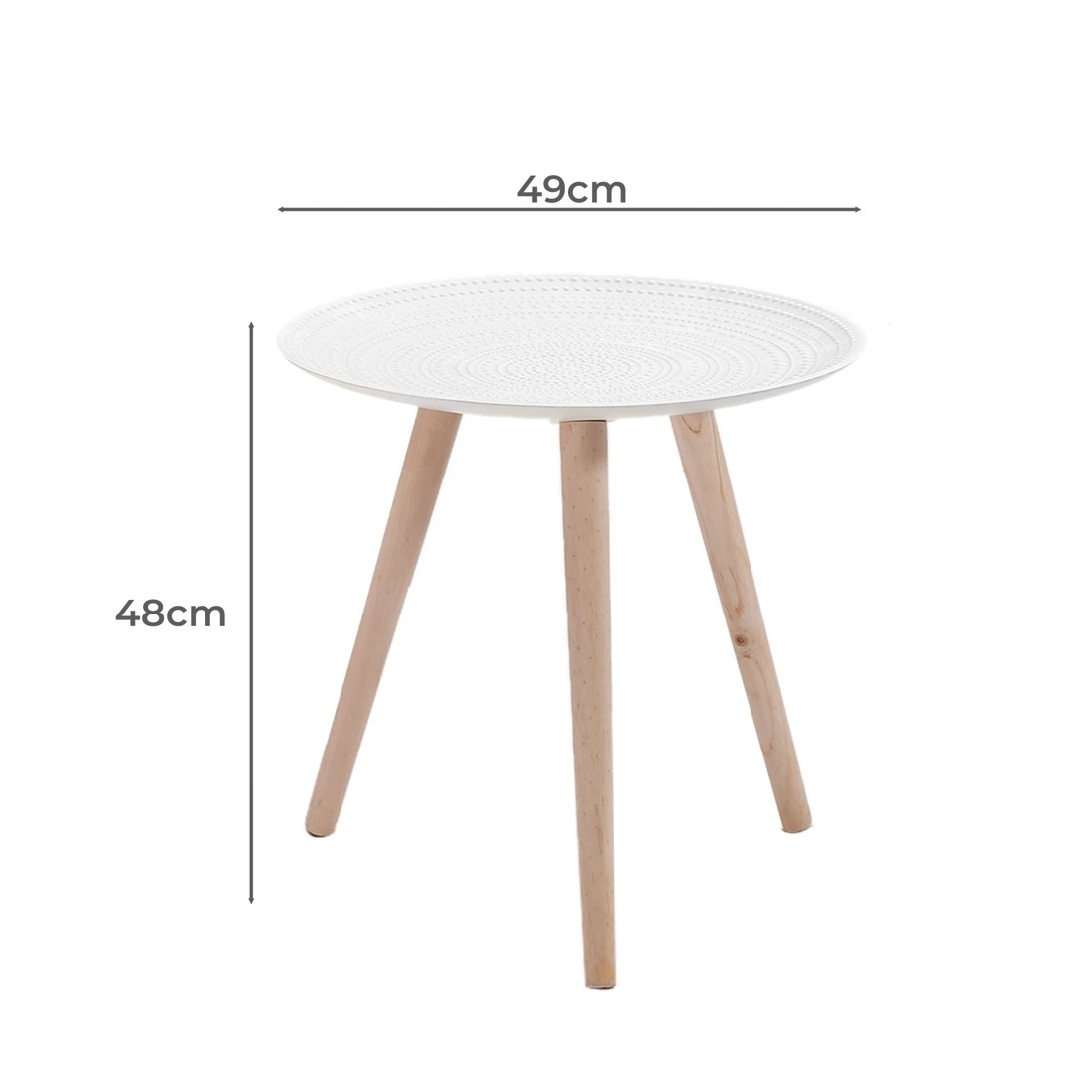 3 Levede White Coffee Table
 - White
 - White
 - white, 3 of 6