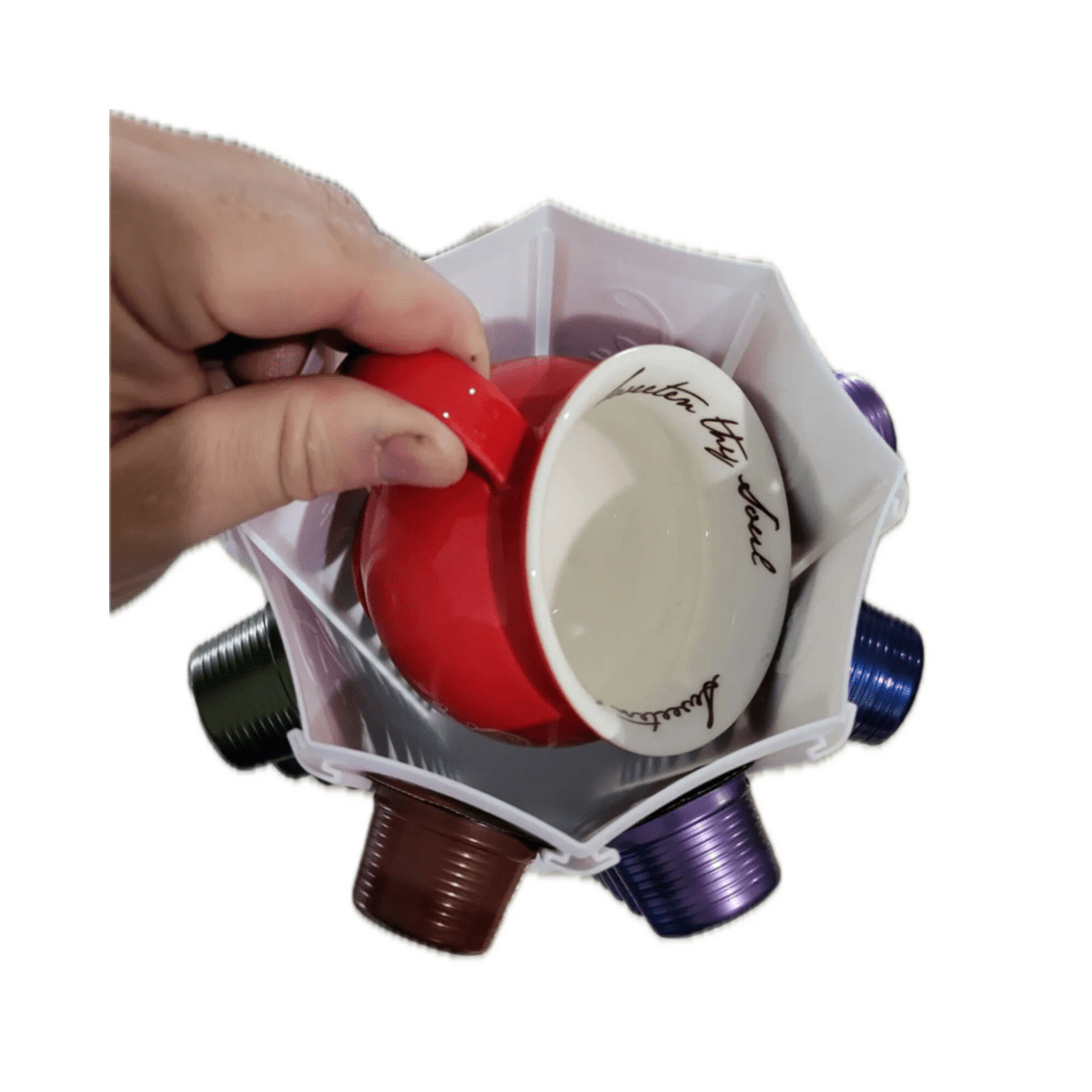 3 BR Home Jumbo Coffee Pod Holder for Aldi Pods, 3 of 4