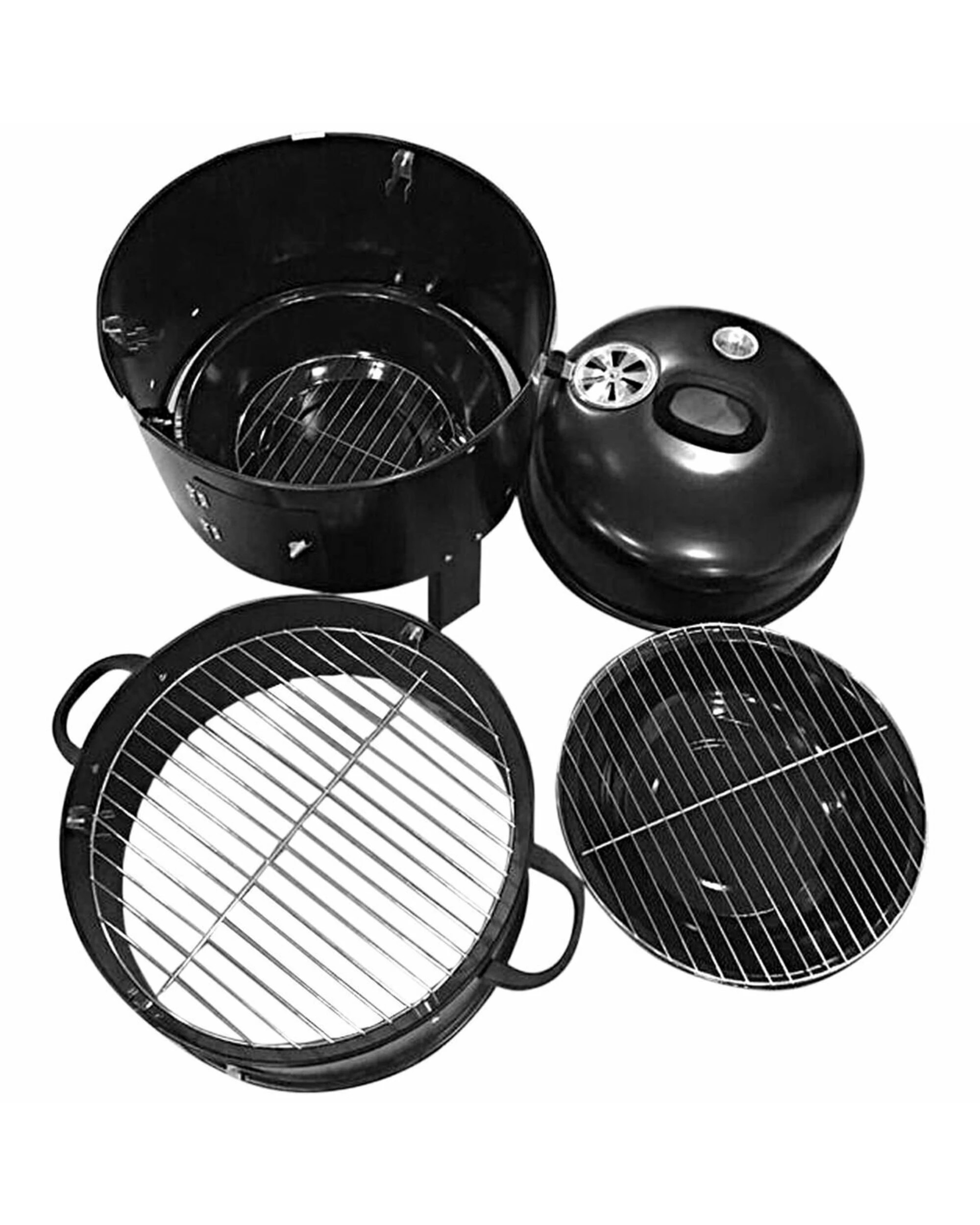 3 SOGA Charcoal Smoker BBQ, 3 of 5