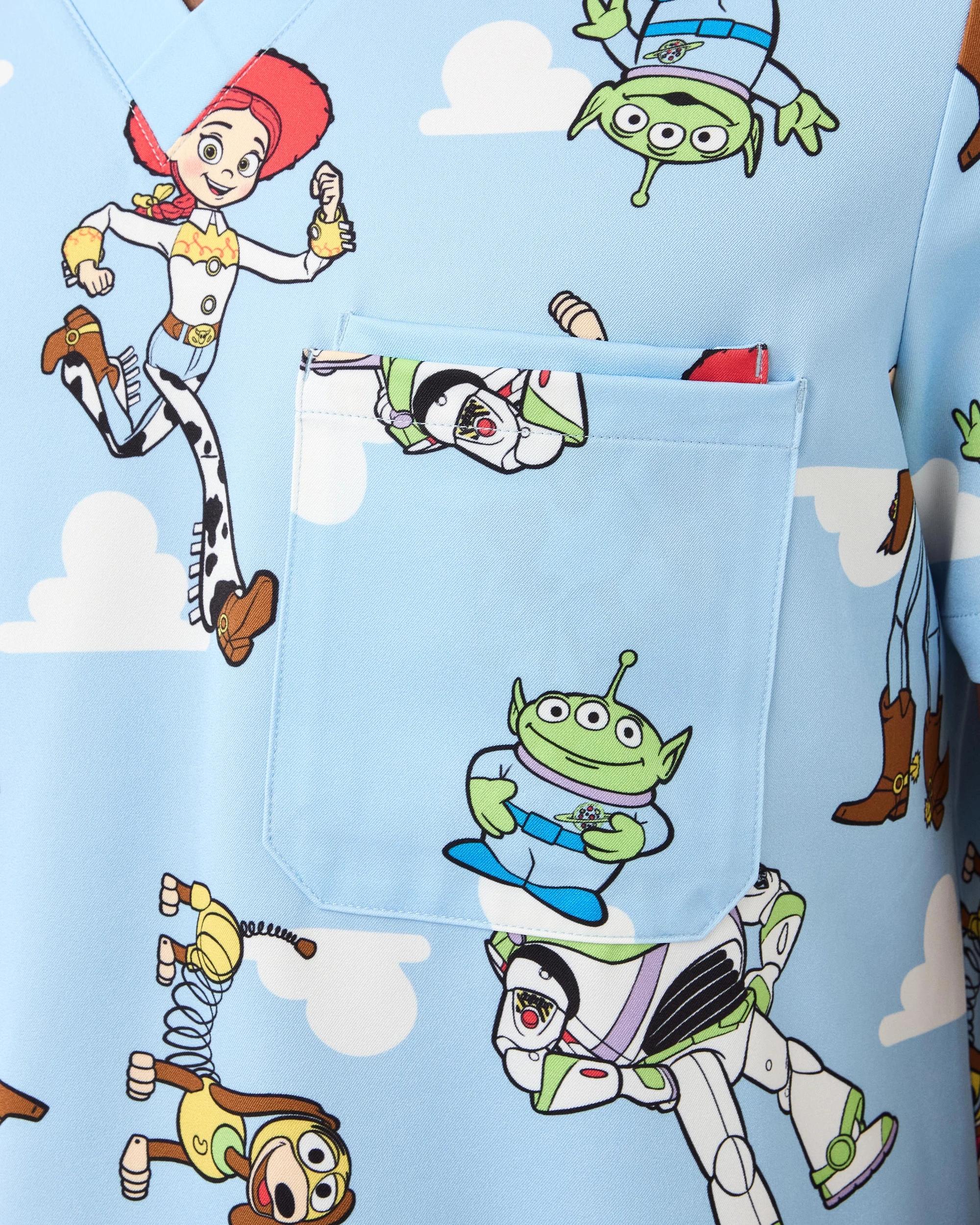 6 Workwear Toy Story License Scrub Top Toy Story, 6 of 8