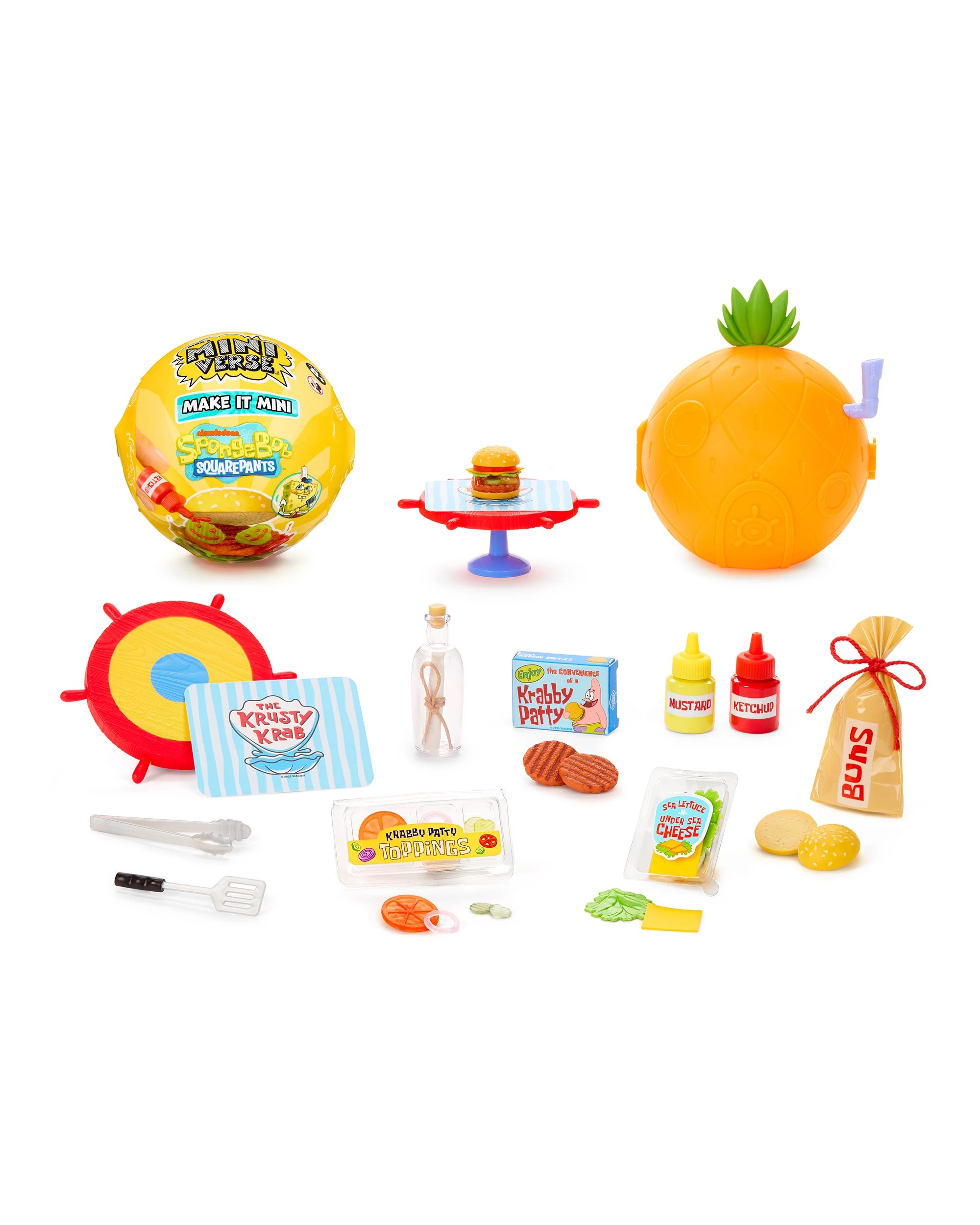 1 MGA's Miniverse: Make It Mini Licensed SpongeBob - Assorted, 1 of 10