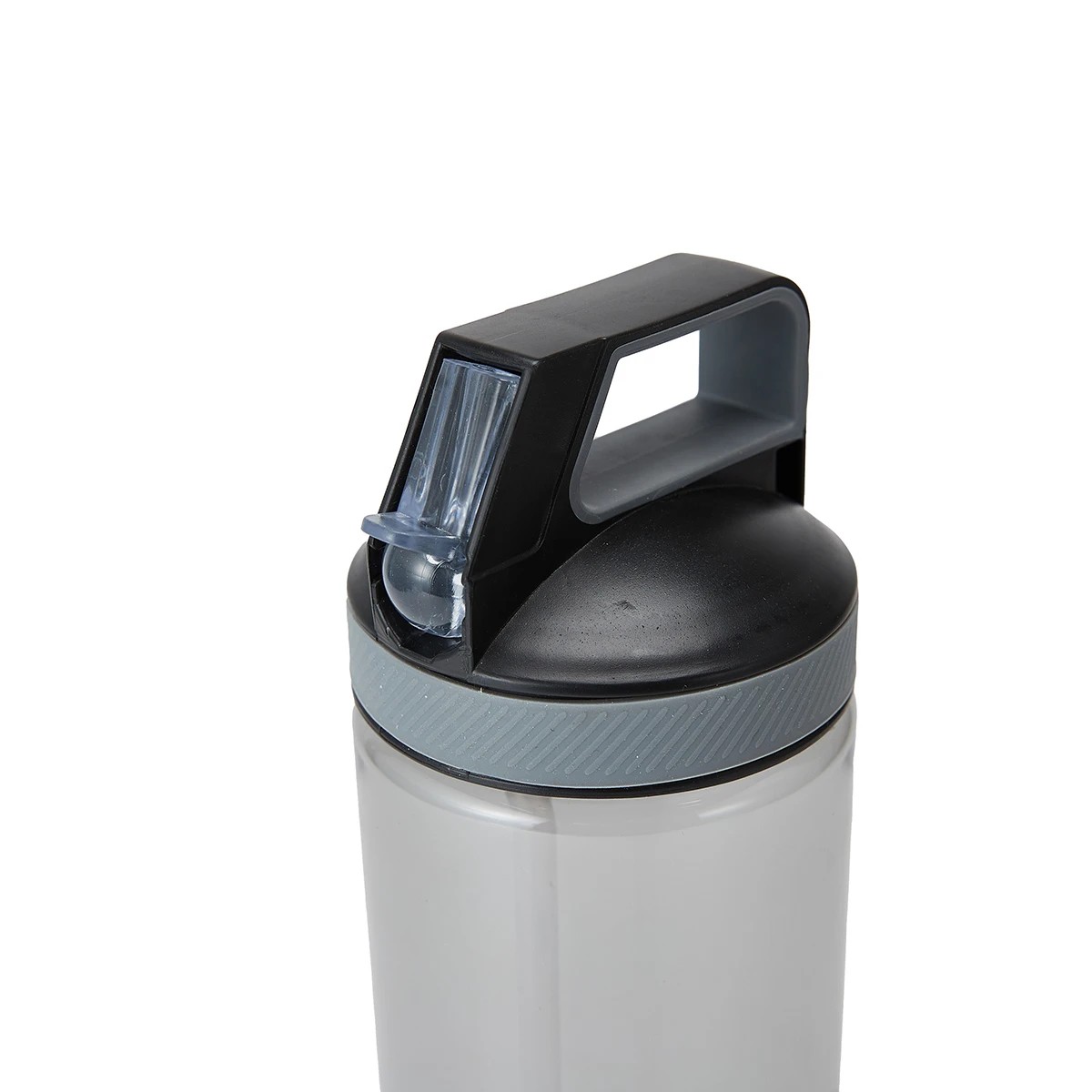 5 1L Charcoal Flip Top Drink Bottle with Handle, 5 of 9