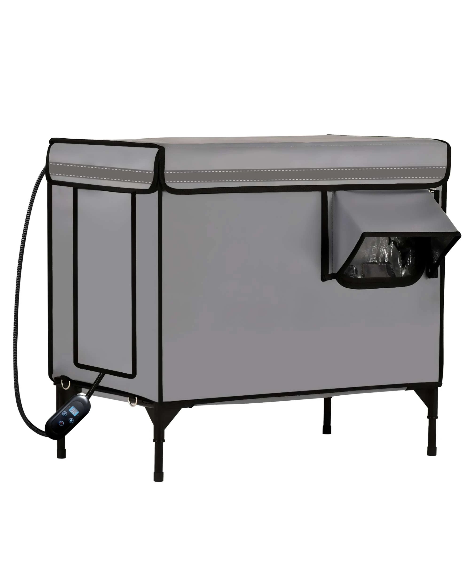 3 Advwin Cat House Pet House with Pet Heating Pad, 3 of 8