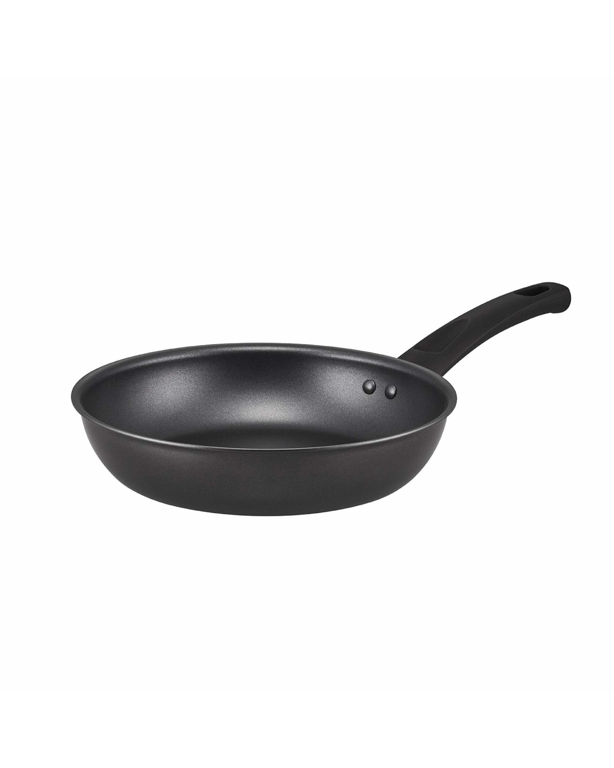 1 RACO Everyday Essentials Nonstick Induction Deep Open Frypan 24cm - Black, 1 of 1
