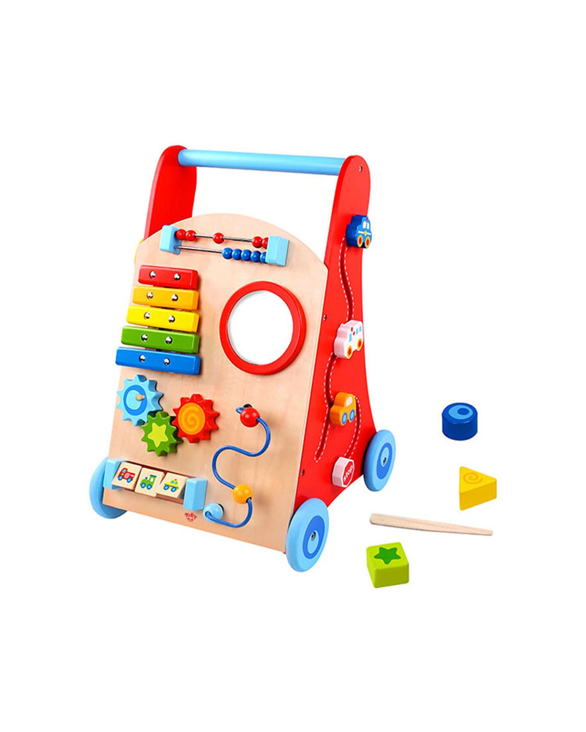 2 Fat Brain Toy Co. Busy Baby Deluxe Walker Kids Developmental Toy - Multi, 2 of 4