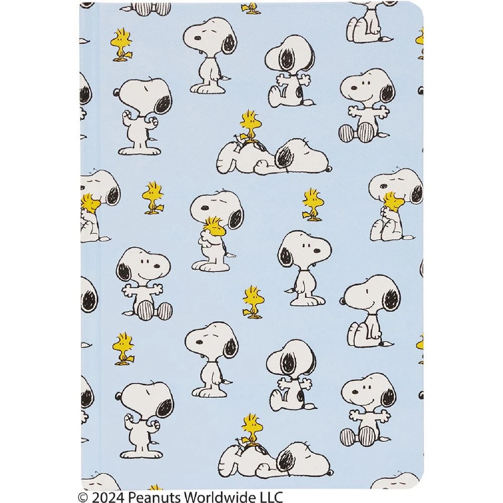 1 Snoopy A5 Hard Cover Notebook 192 Page Blue, 1 of 5