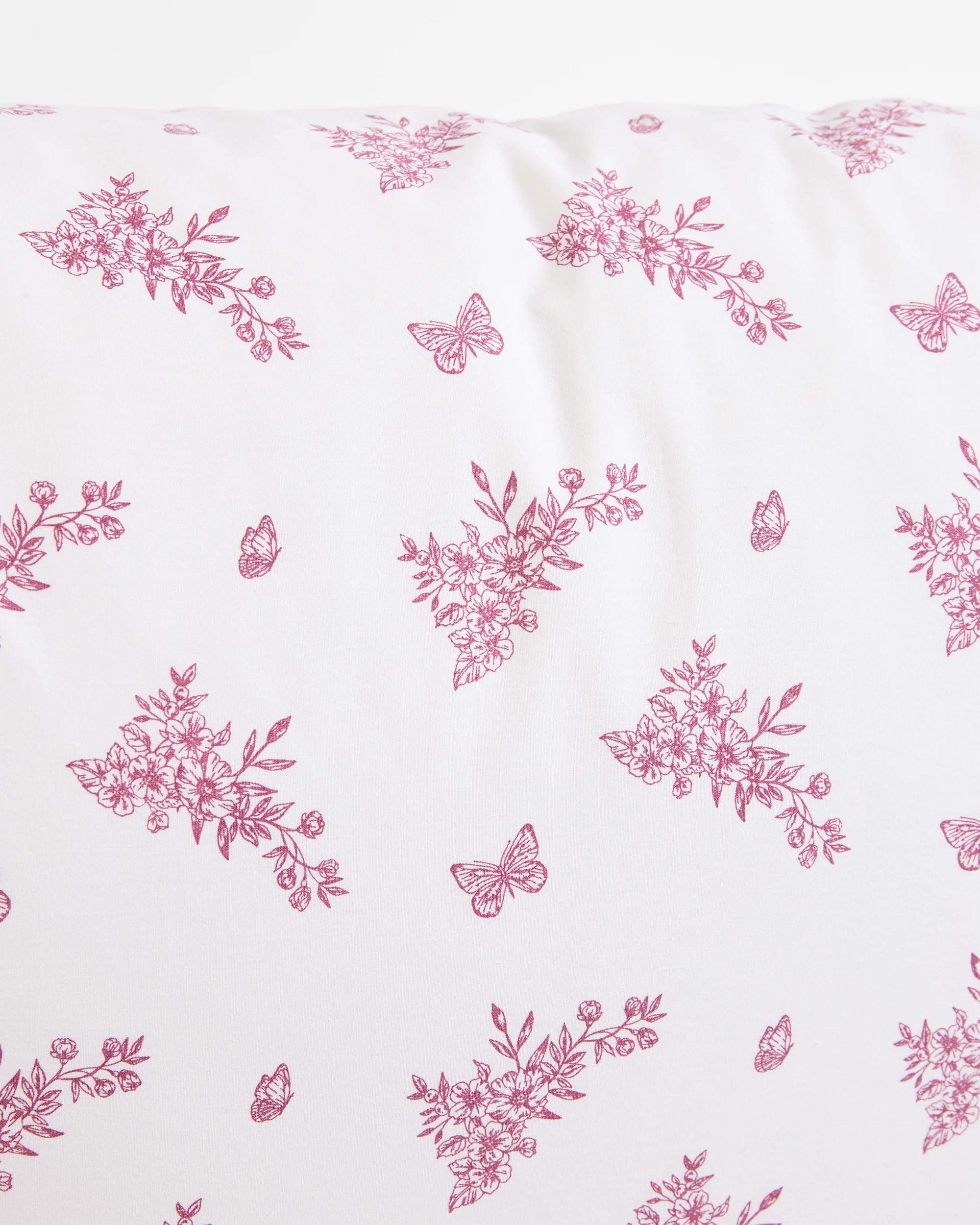 8 Target Holly Toile Australian Cotton Quilt Cover Set - Double Bed - Pink, 8 of 10