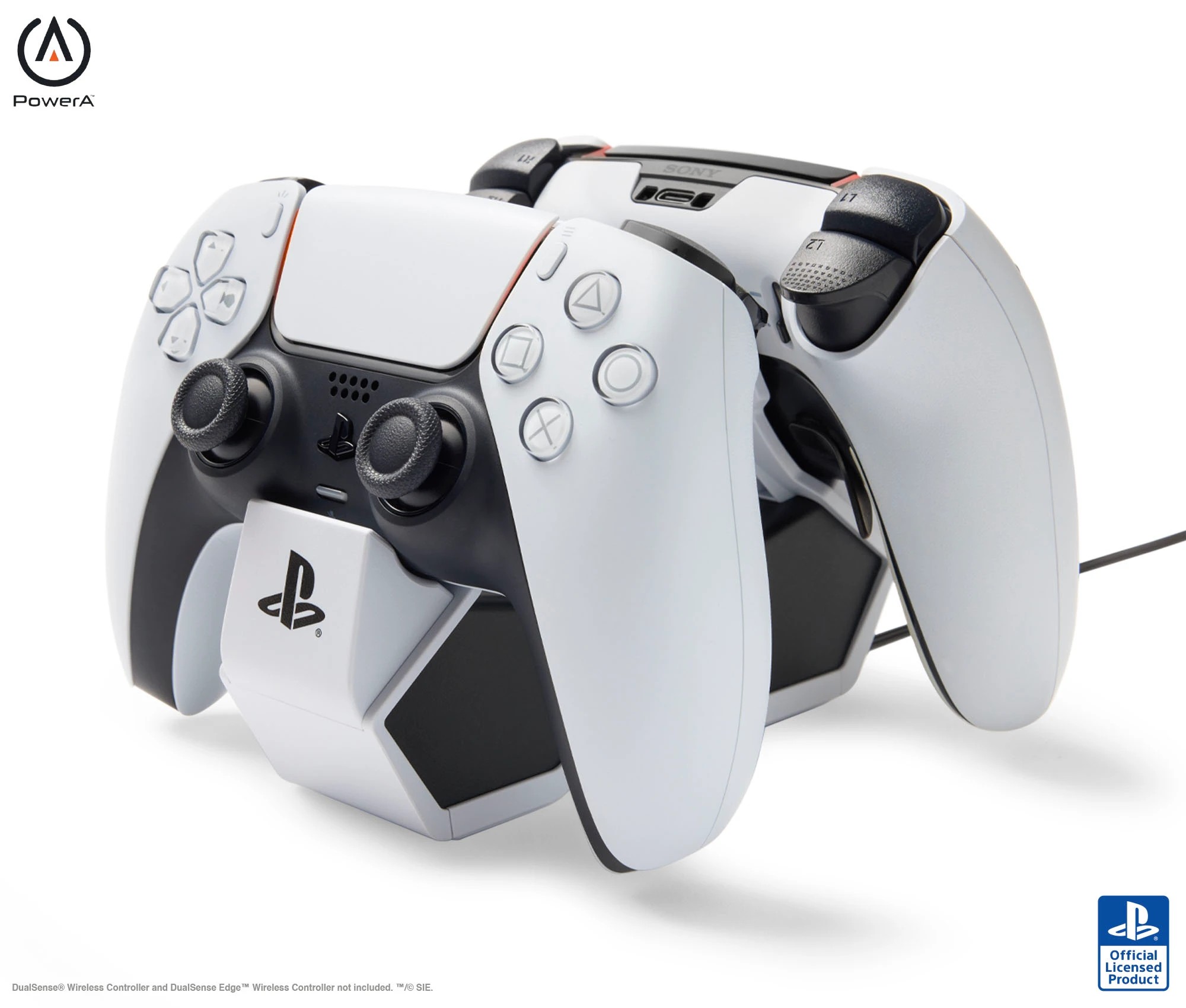 7 PowerA Twin Charging Station for PlayStation 5 DualSense Wireless Controllers - White, 7 of 10