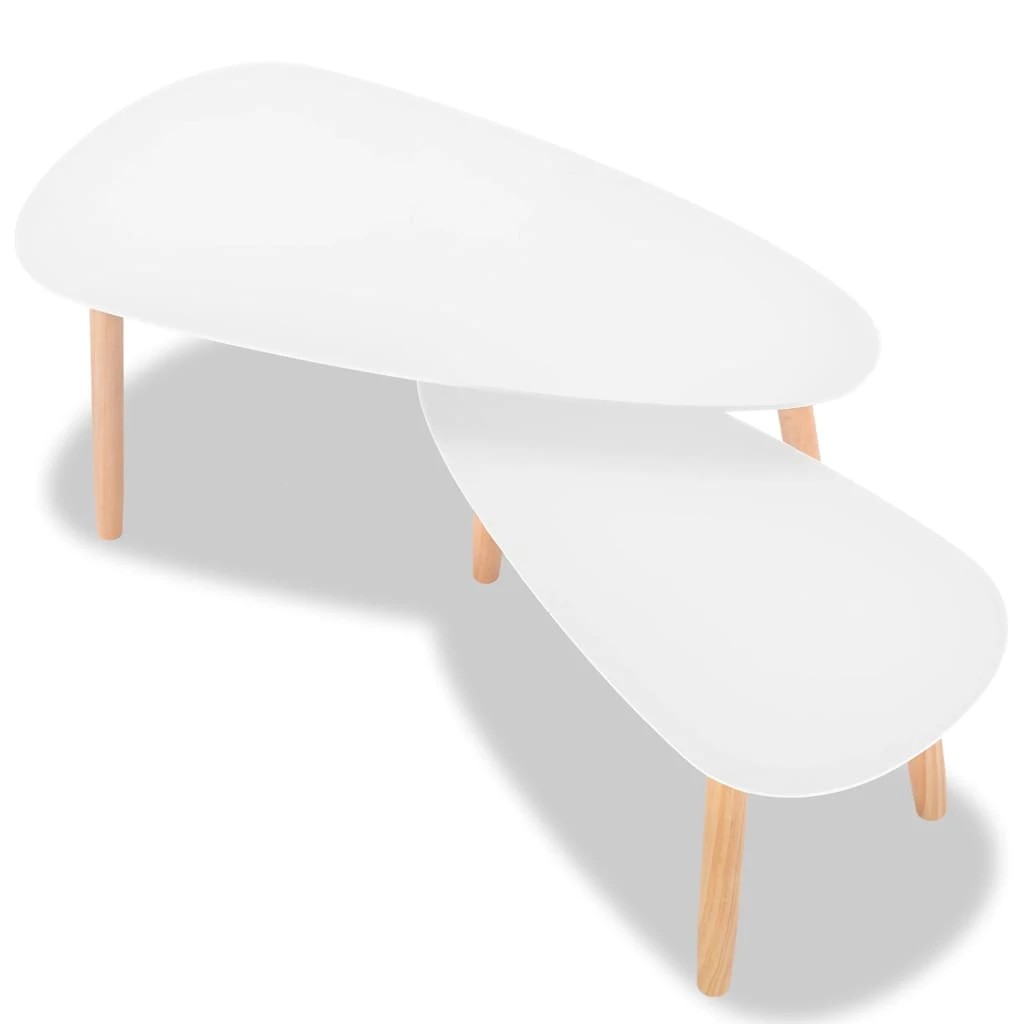 3 Vidaxl Coffee Table Coffee Table, Coffee Tables - White, 3 of 8