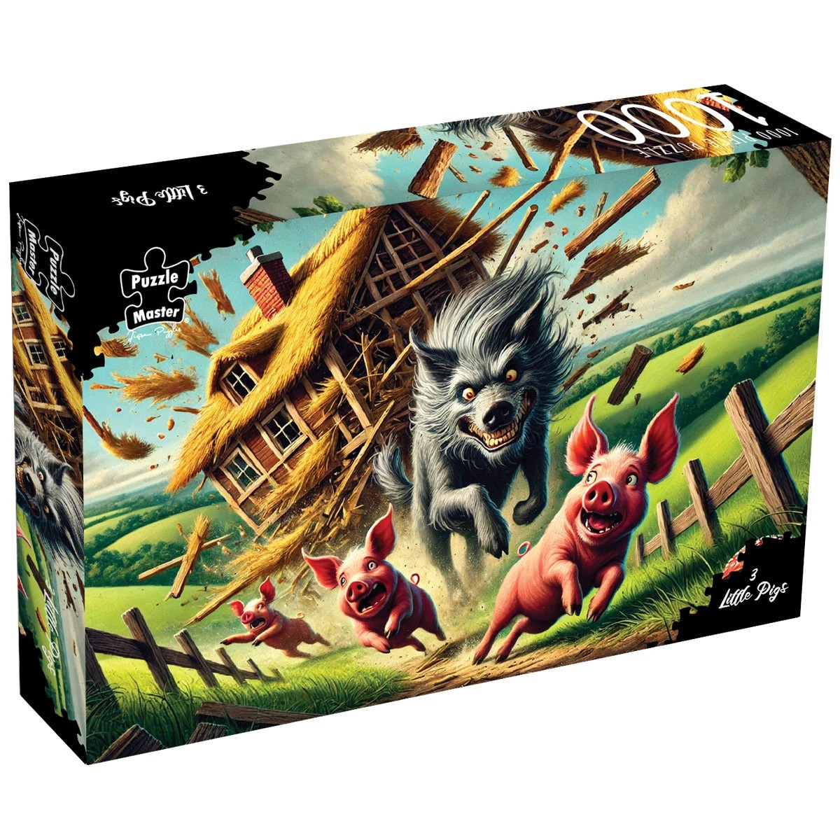 2 Puzzle Master 3 Little Pigs, 2 of 2